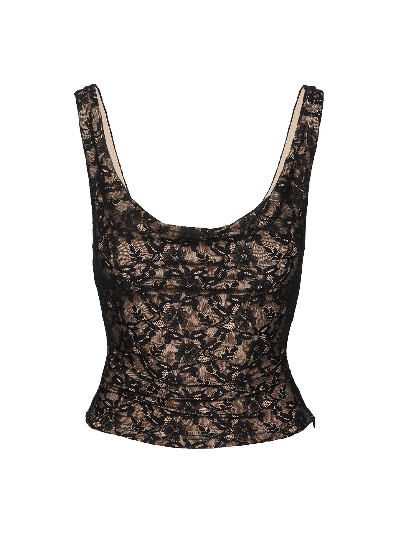 Romani Lace Top Black、mySite、solidvoid