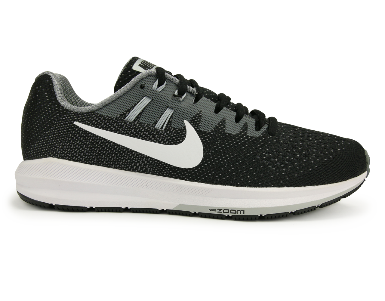 Nike Women's Air Zoom Structure Running Shoes Black/Cool Grey、mySite、bottomscart
