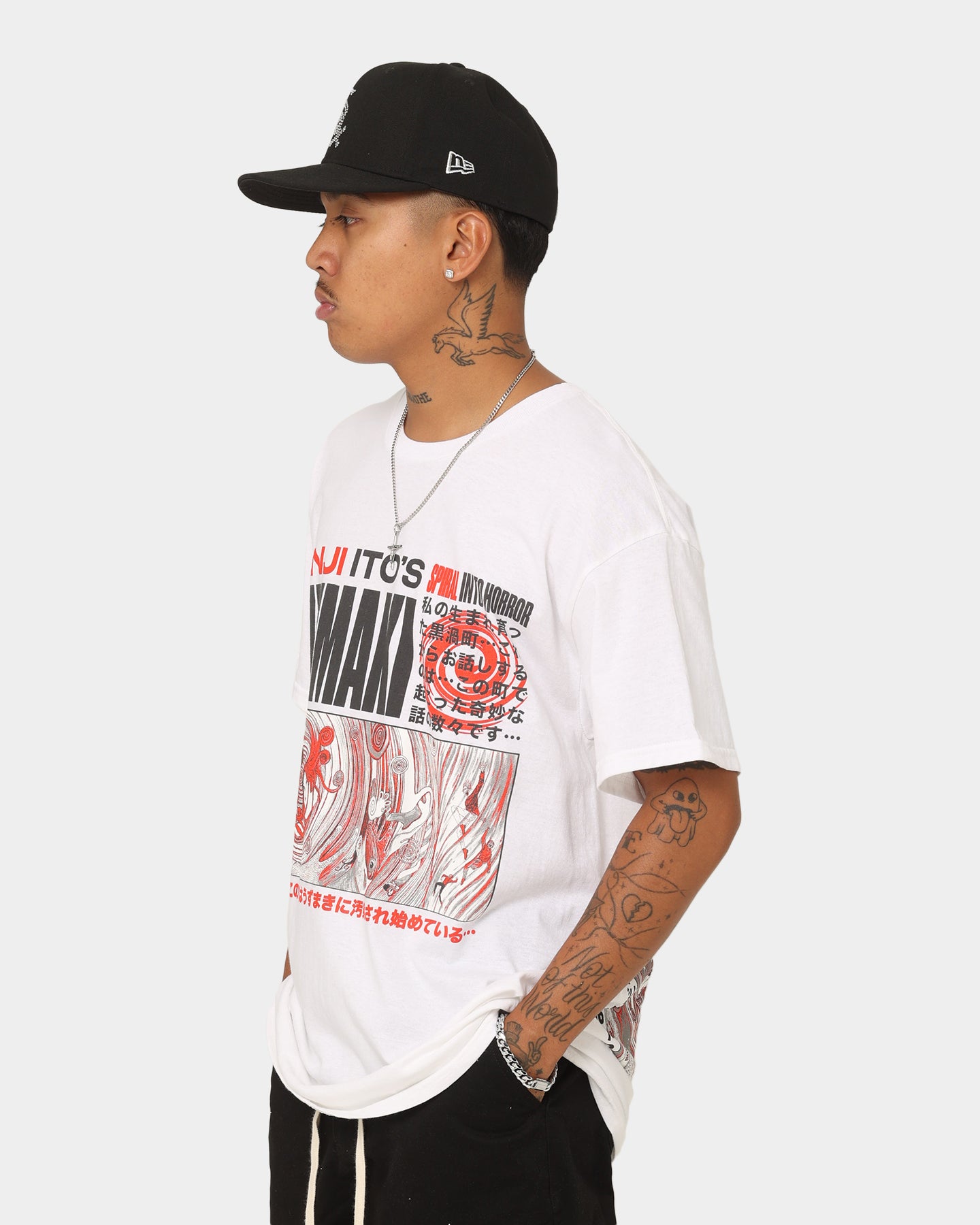 Goat Crew Uzumaki T-Shirt White、mySite、zt4zffjzw