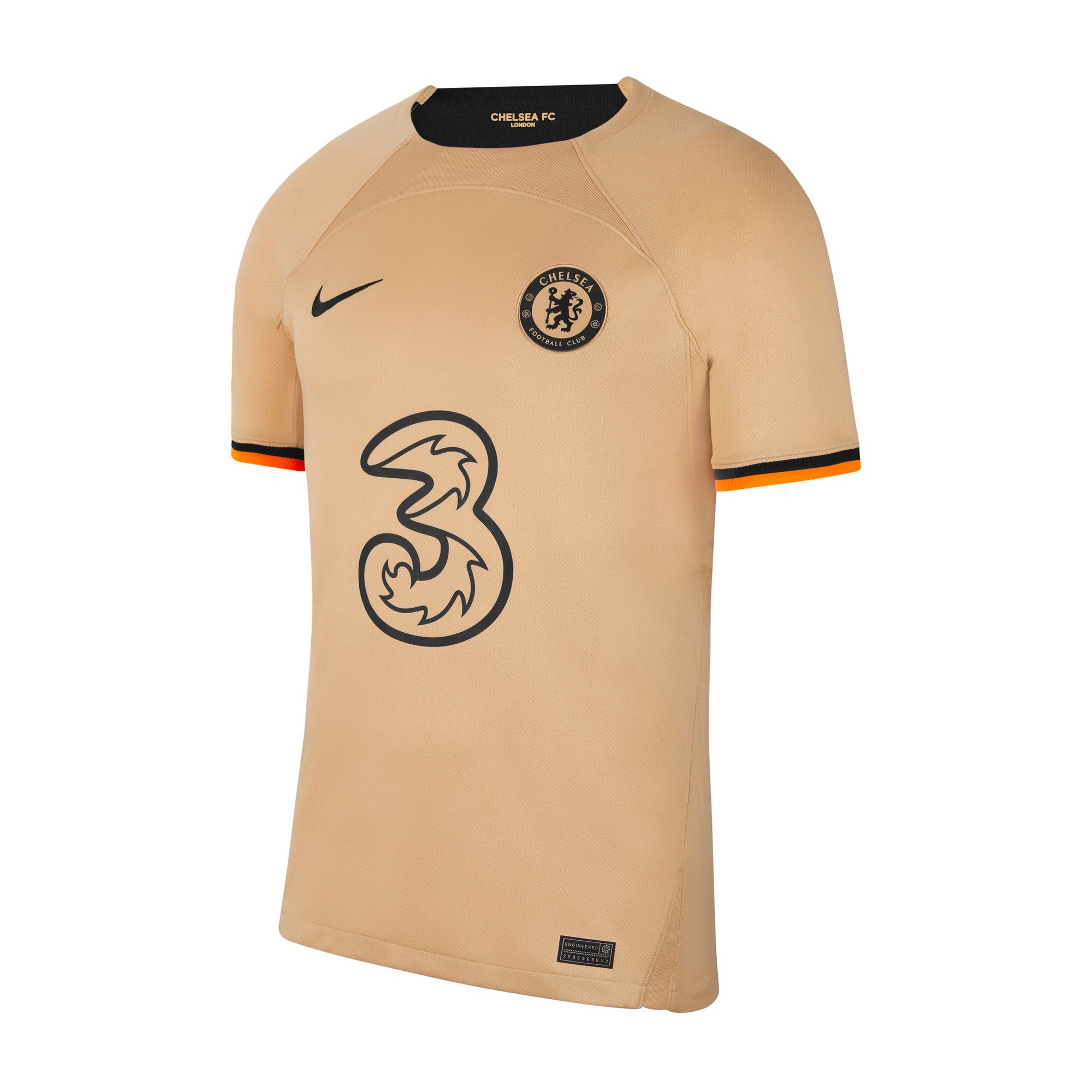 Nike Men's Chelsea FC 2022/23 Third Jersey Black、mySite、bottomscart
