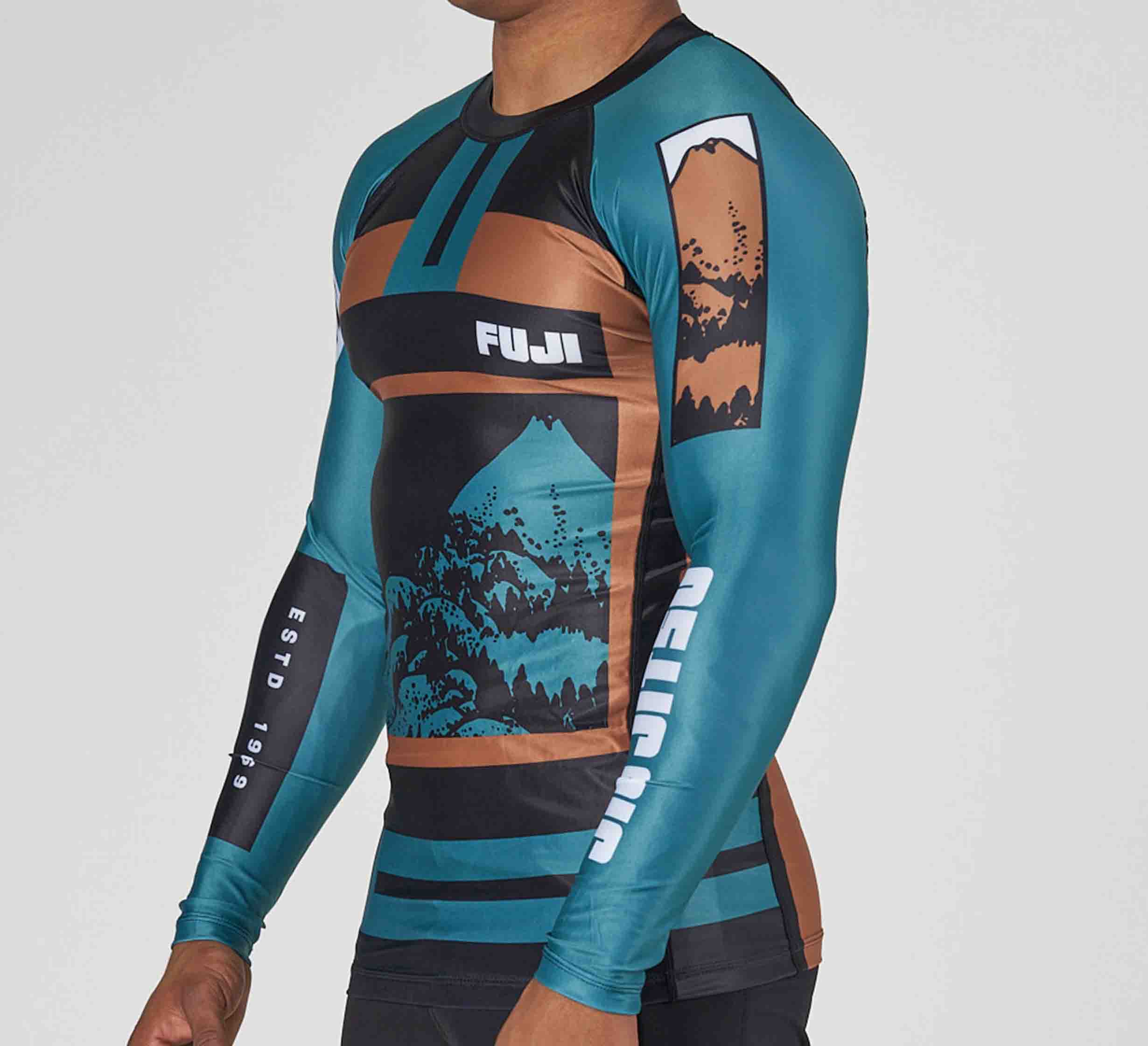 Mt. FUJI Flex Lite Rashguard Forest、mySite、gigharbornorthrealestate