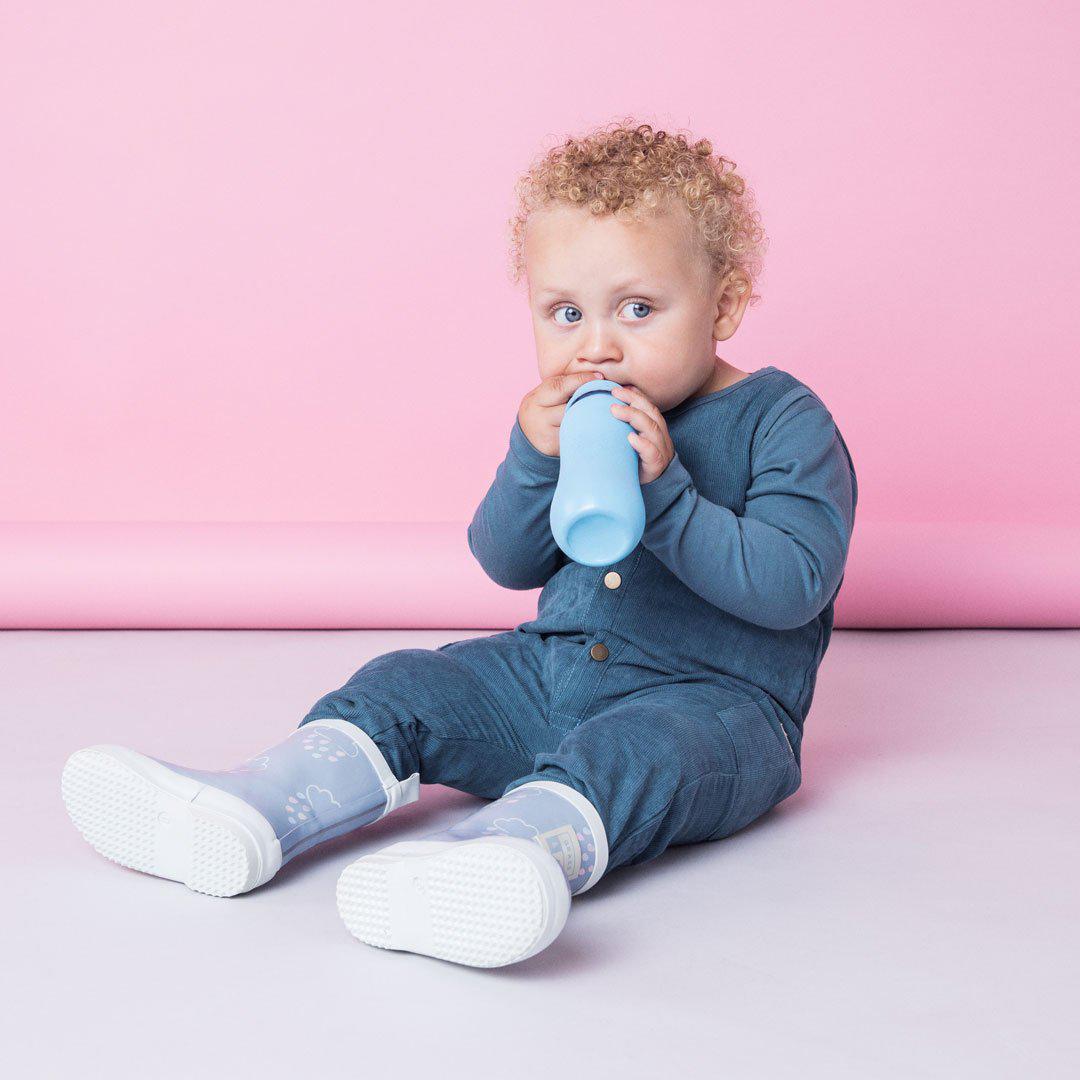  Grass & Air Colour-Revealing Wellies - Baby Blue、mySite、merchandisen