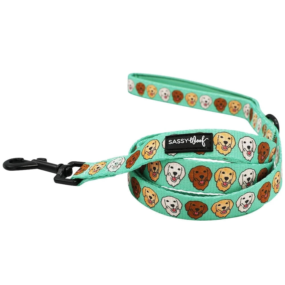 Glam Goldens Collection-Leash, Harness, Collar, Waste Bag Holder、mySite、g9winljtr
