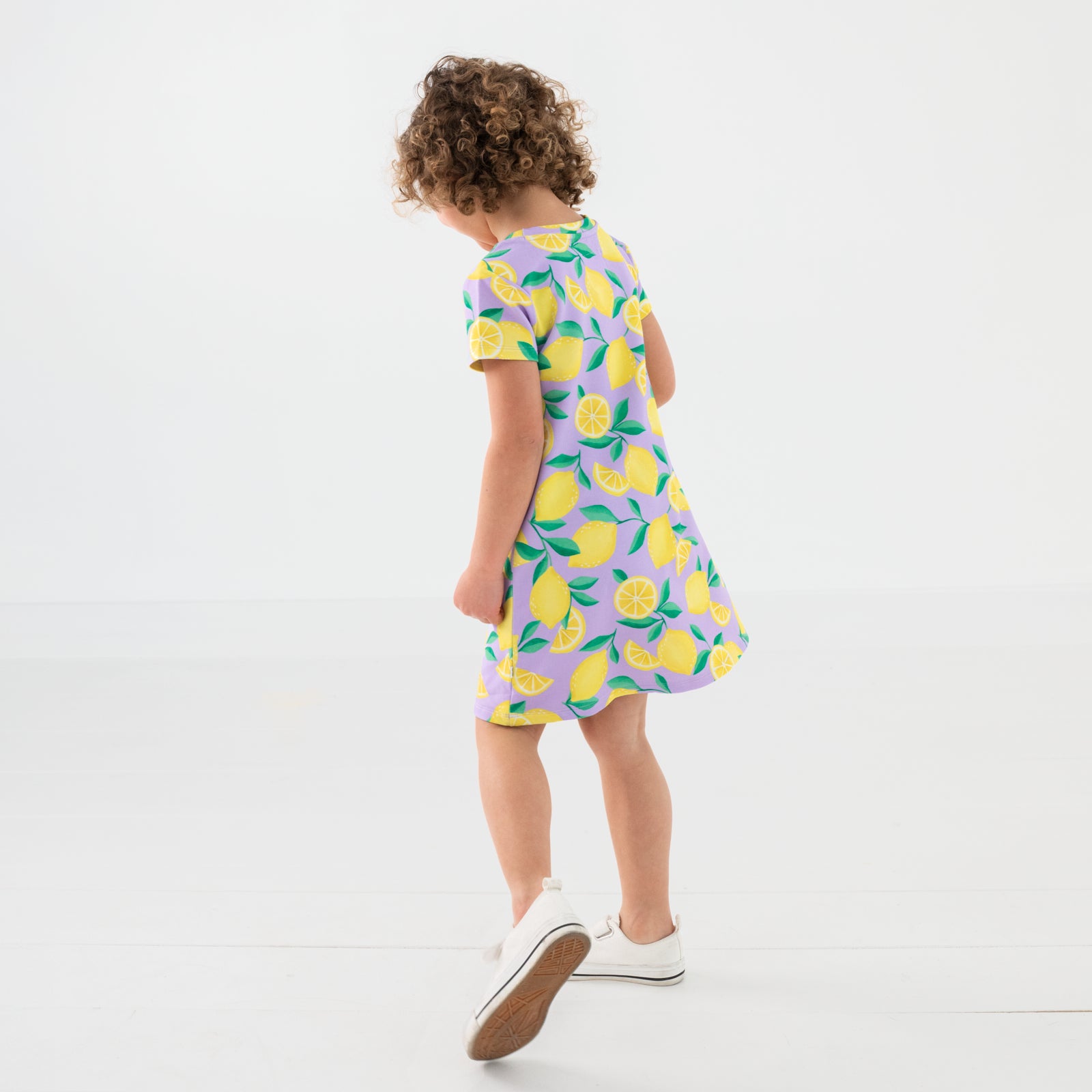  Lavender Sunny Citrus A-Line Pocket Dress、mySite、layawaytickets