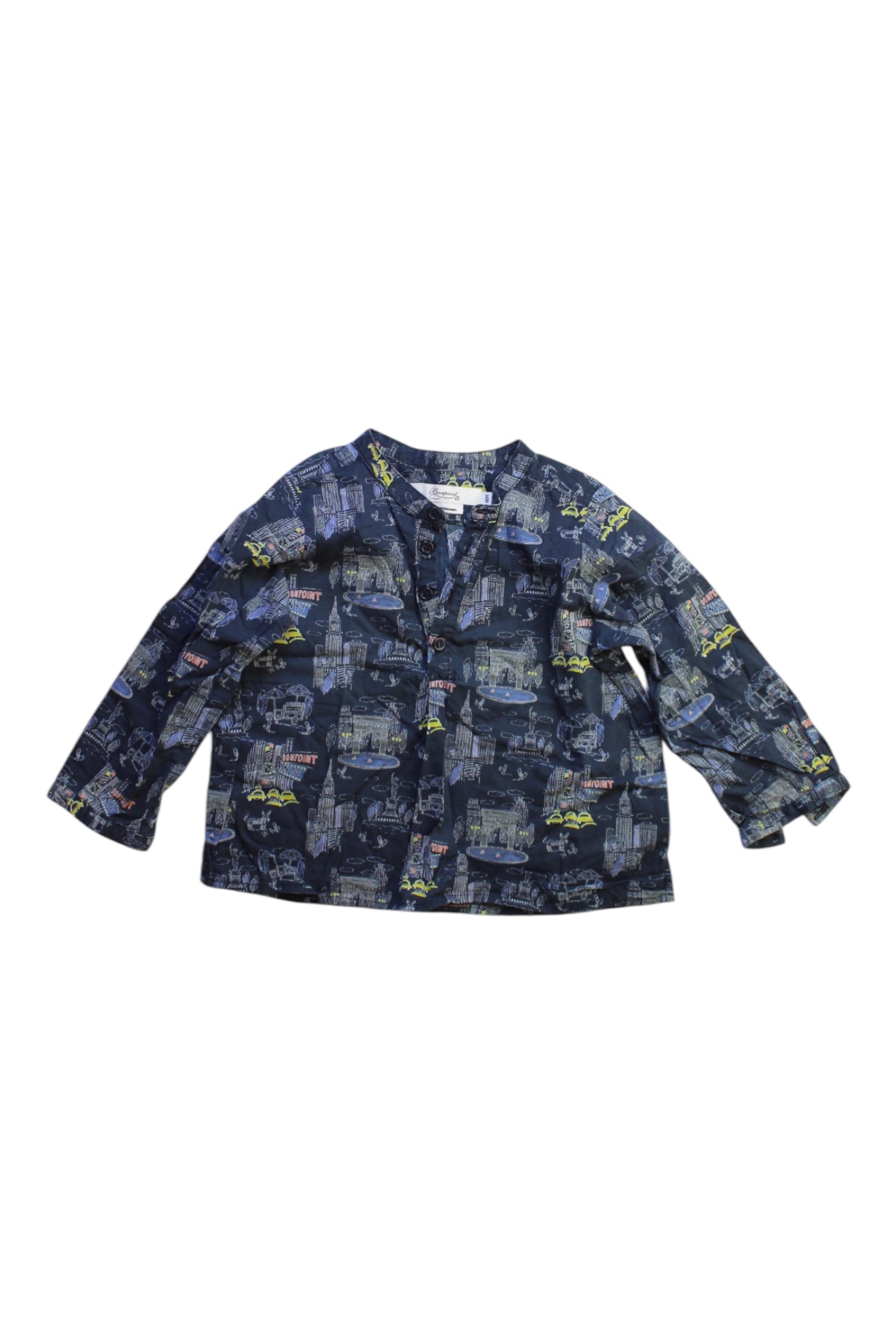 Bonpoint Long Sleeve Shirt 12-18M、mySite、g9winljtr