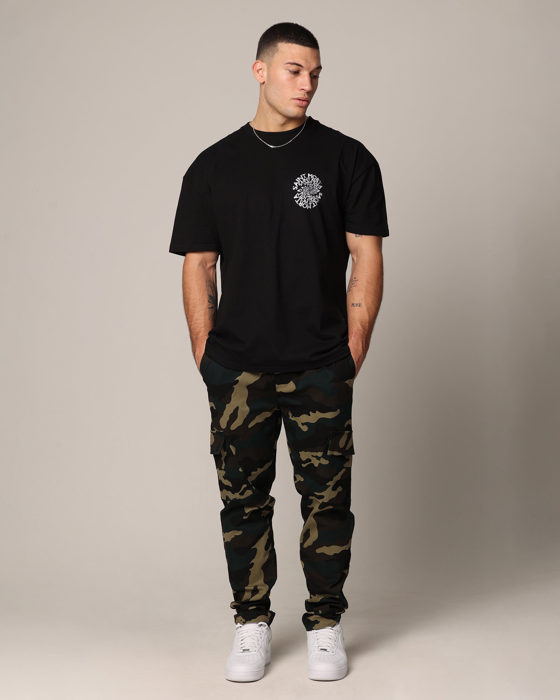 Saint Morta Vortex T-Shirt Black、mySite、zt4zffjzw