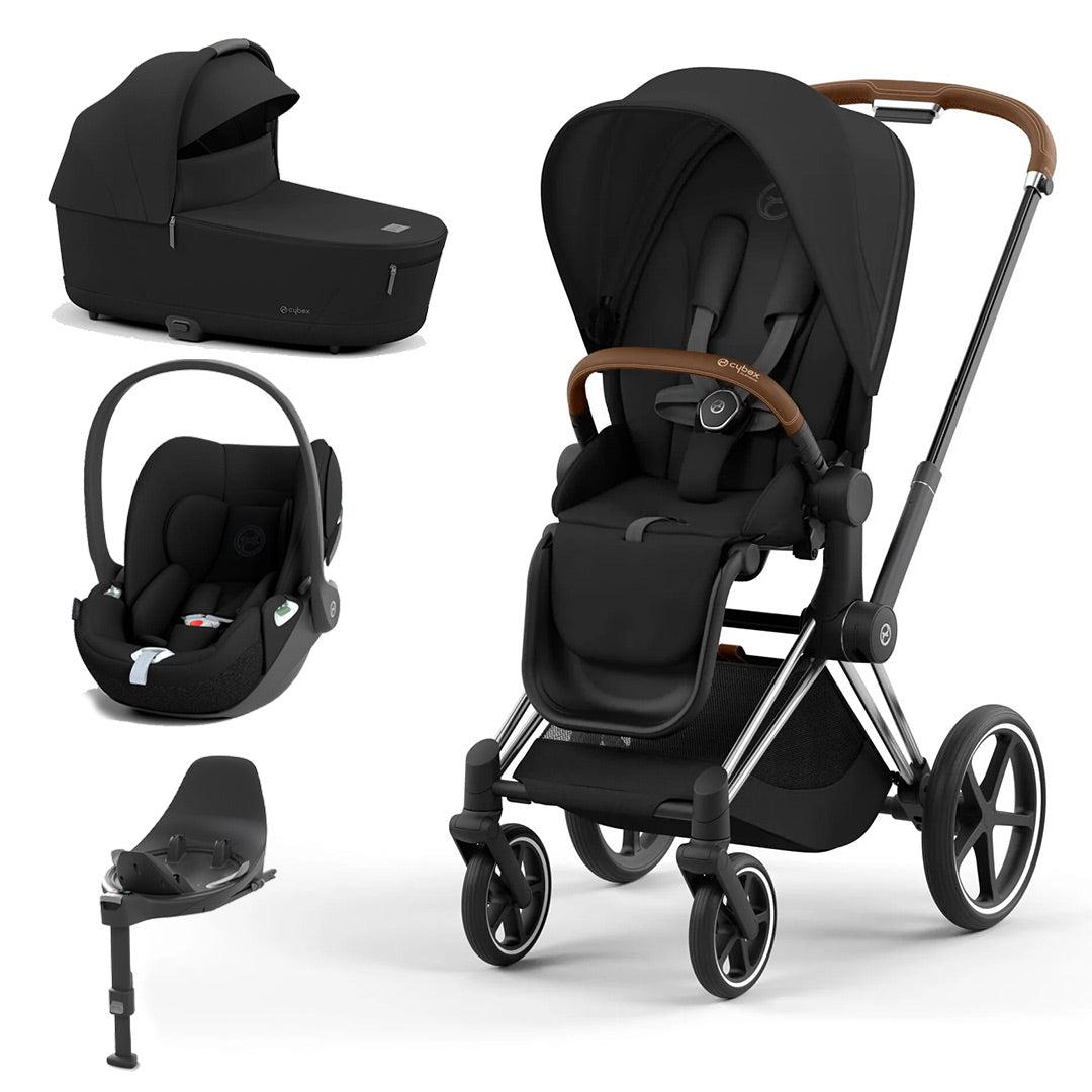  CYBEX Priam Cloud T Travel System - Sepia Black、mySite、merchandisen