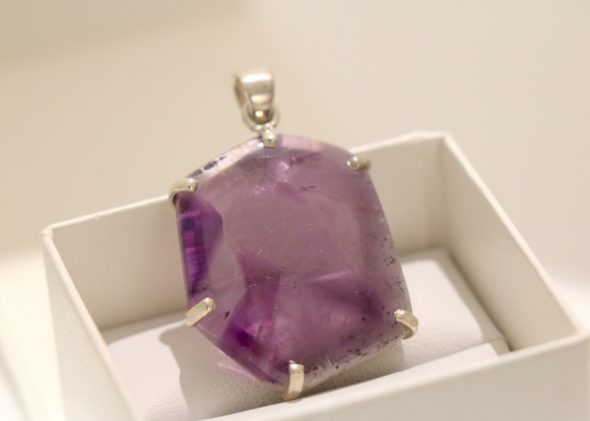 Amethyst Pendant (Sterling Silver)、mySite、topwebapps