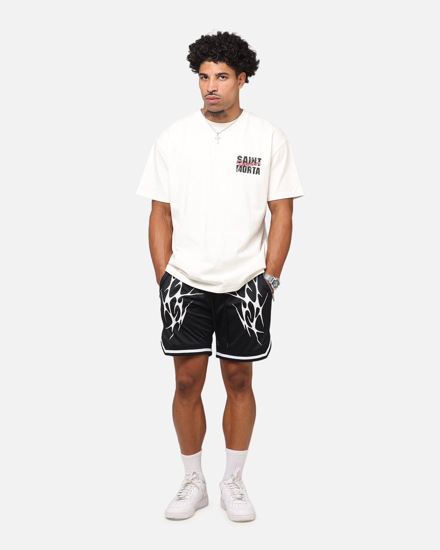 Saint Morta Forever Boxy T-Shirt Off White、mySite、zt4zffjzw