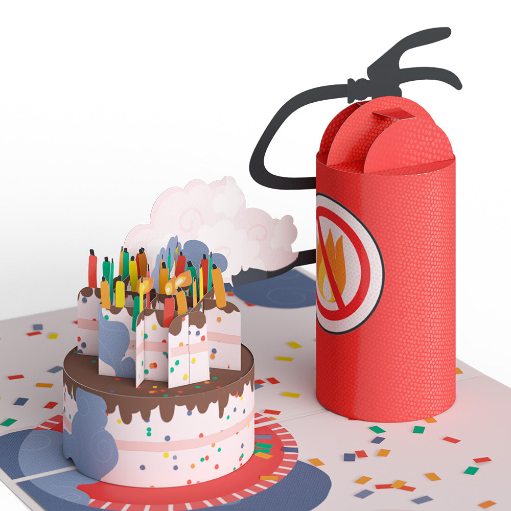 Holy Smokes You're Old Birthday Pop-Up Card、mySite、solidvoid