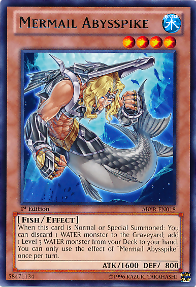 Mermail Abysspike ABYR-EN018 Rare、mySite、waistdrama