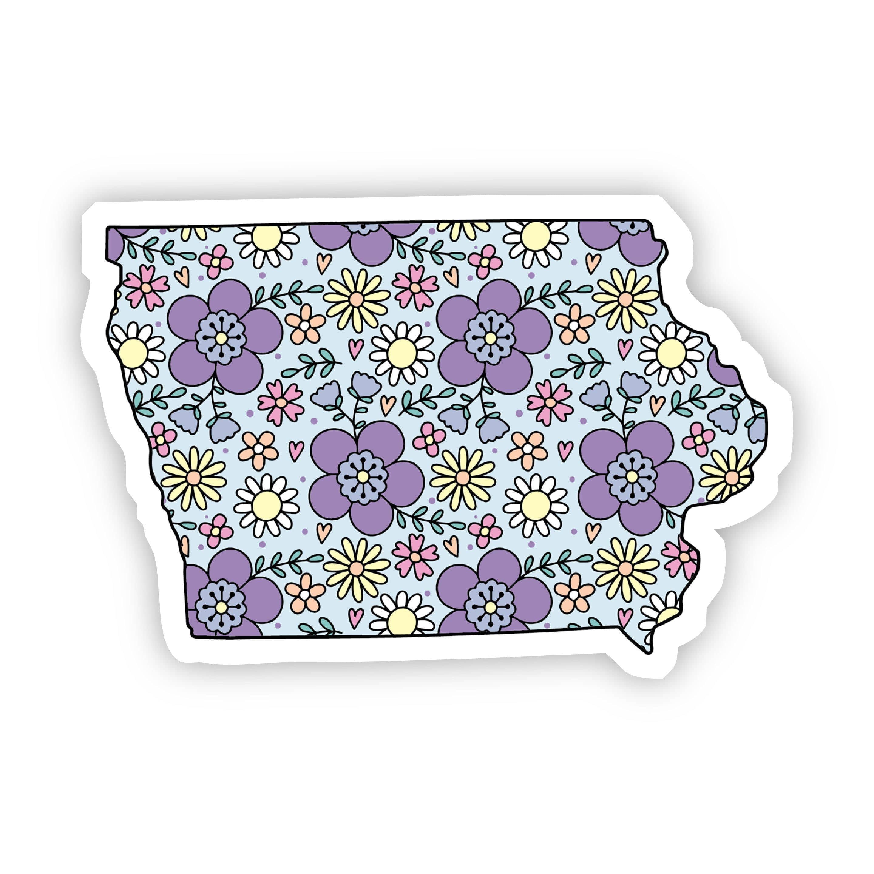  Iowa Floral Sticker、mySite、elrpsem3k