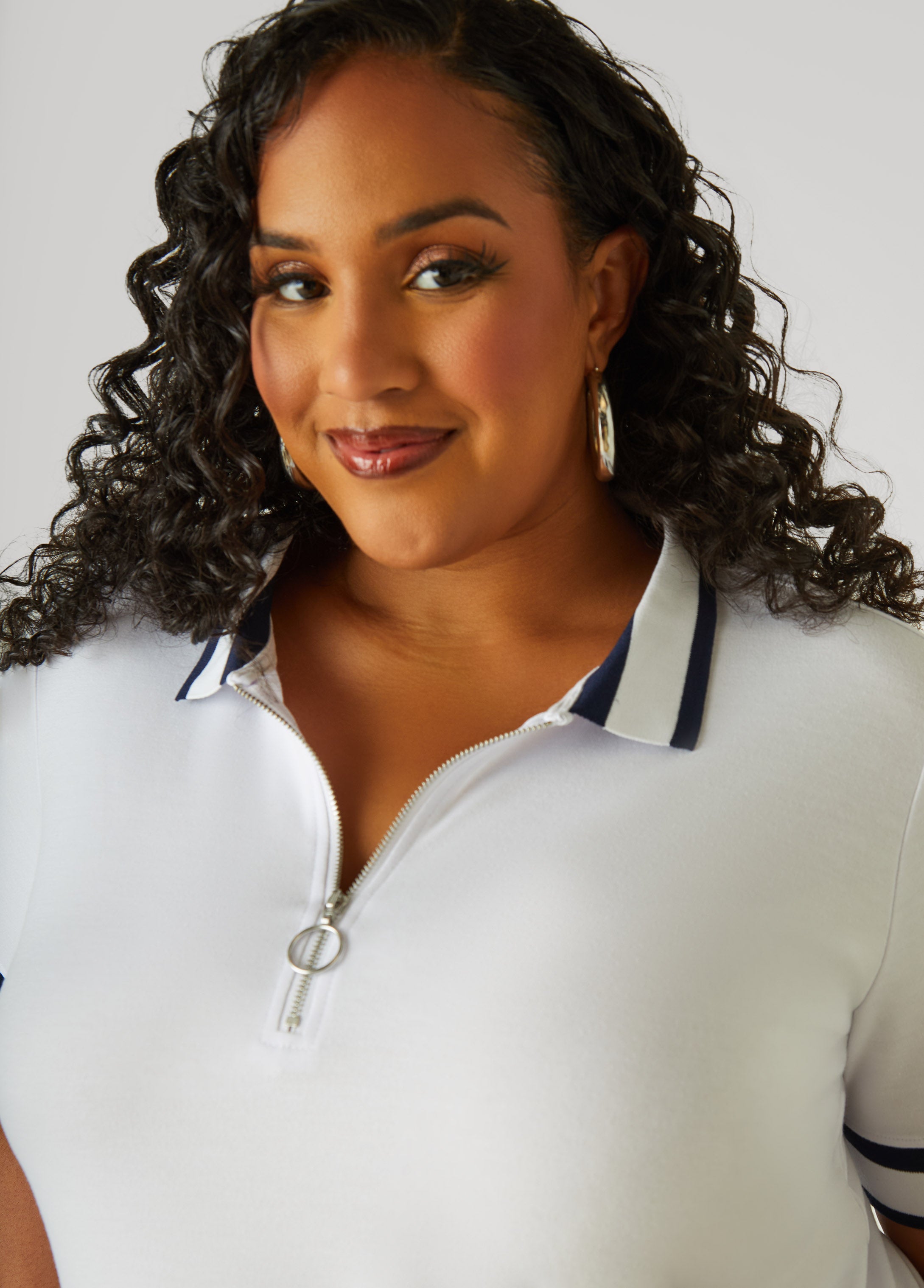 Zip Front Polo Shirt、mySite、bengalsvssteelers