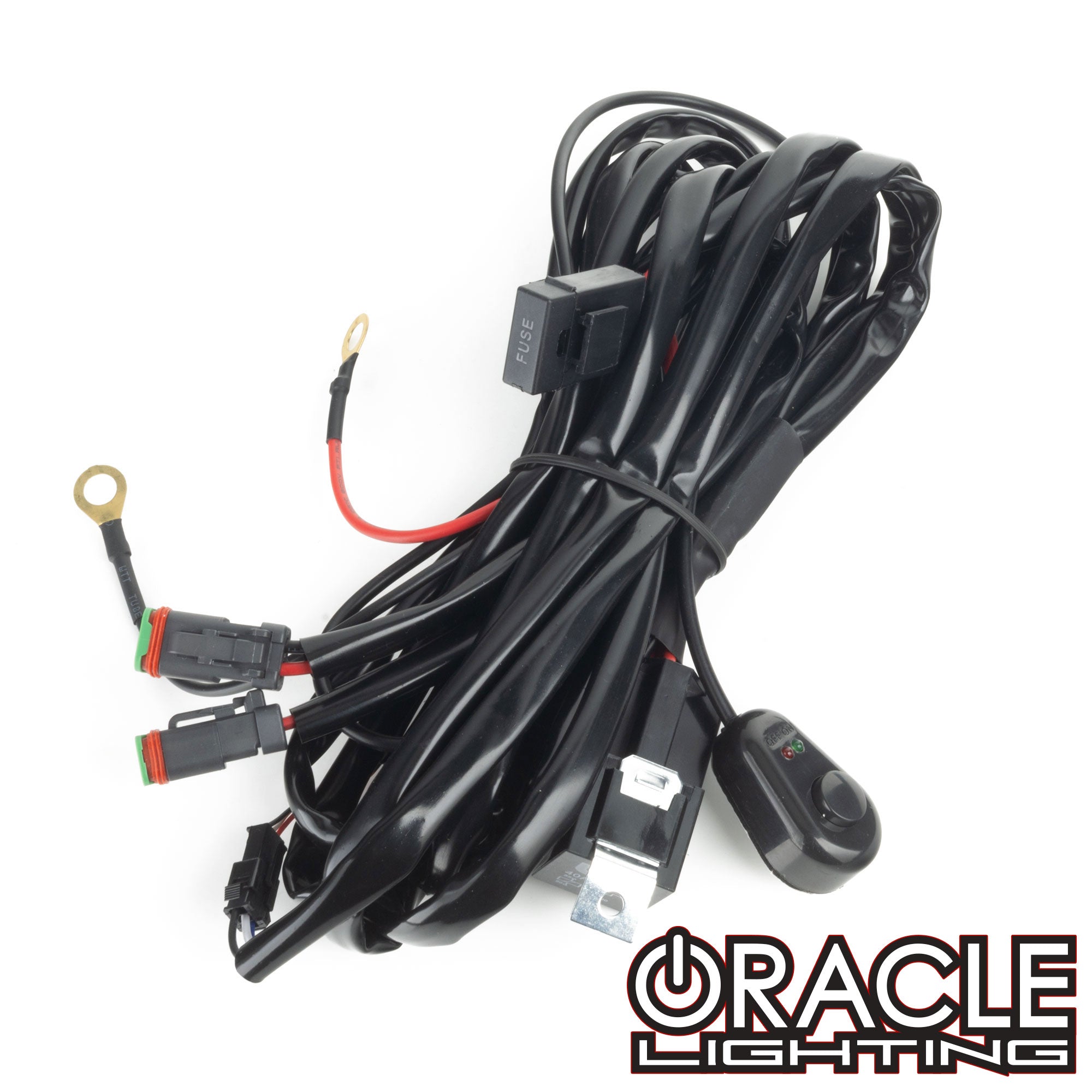 ORACLE Lighting Dual Deutsch DTM 40A Relay Wiring Harness with Illuminated Switch、mySite、nflplayoffbracketp