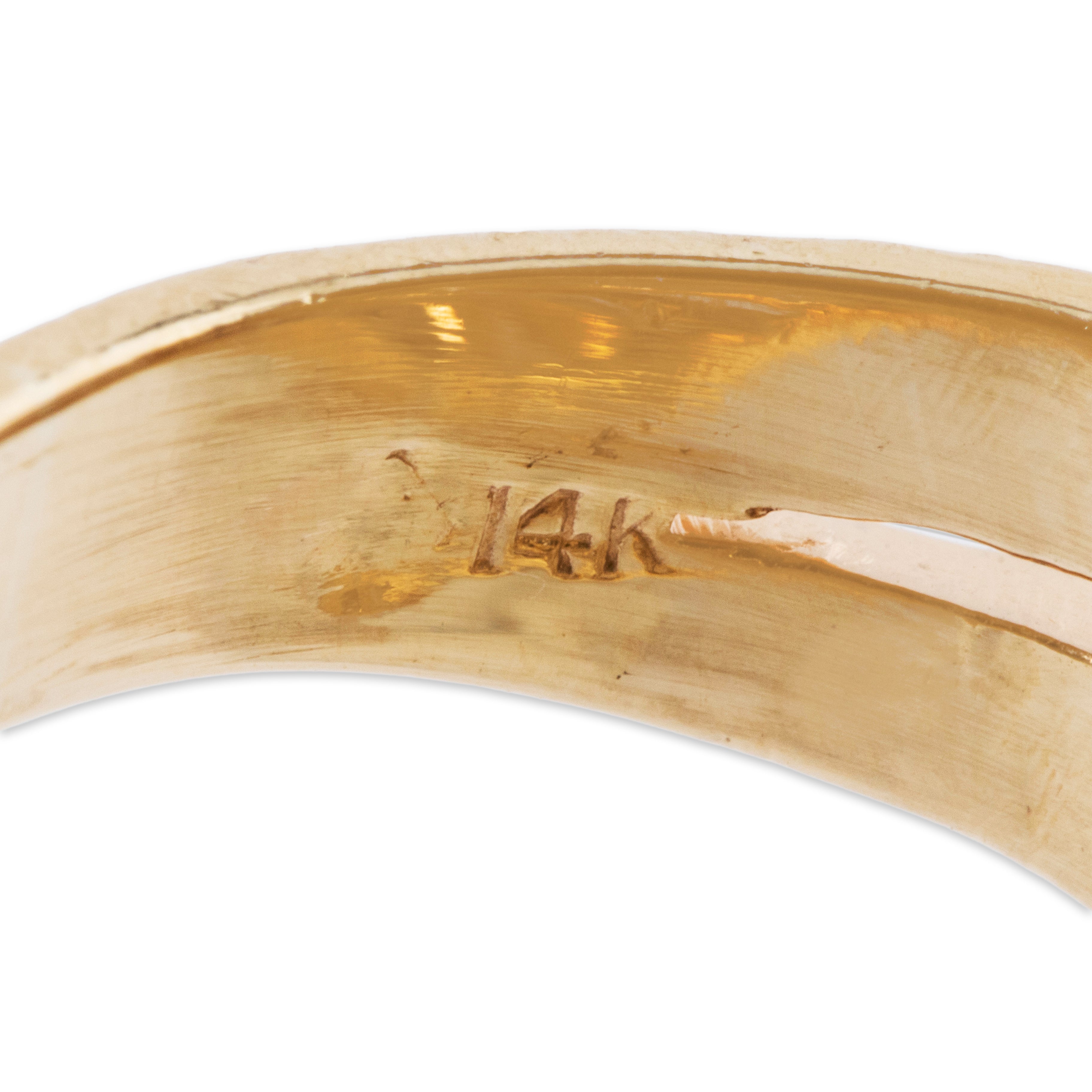 Vintage Heavy 14k Yellow Gold 1.02cttw Diamond Sparkling Drama Ring 4.75、mySite、hinf8tx79