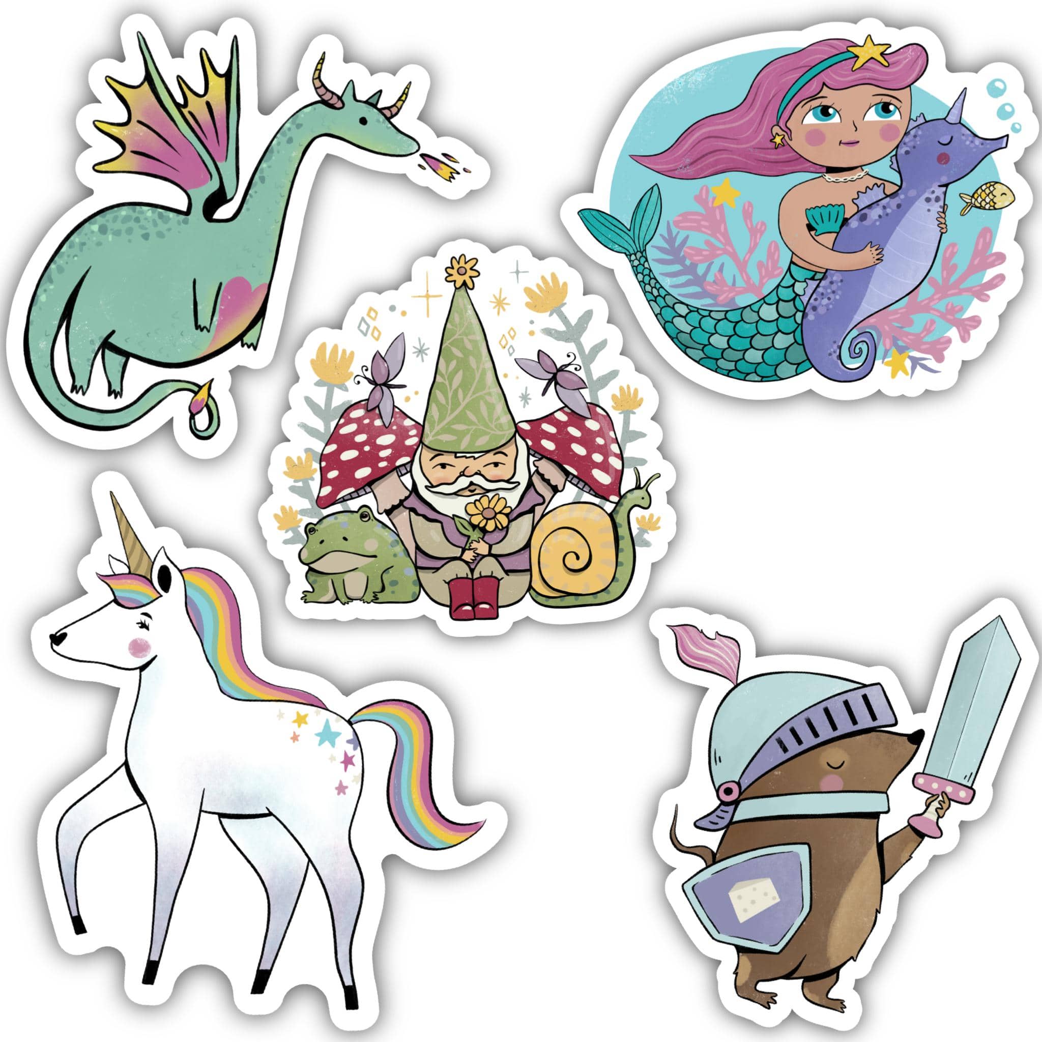  Fairytale Sticker 5 Pack - Icons、mySite、elrpsem3k