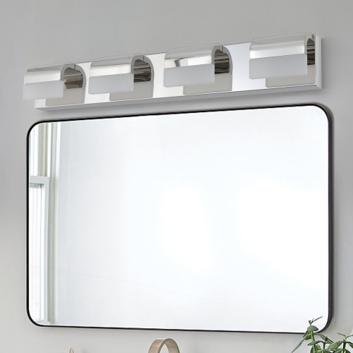 Modern Bathroom Vanity Lighting 6-Light LED Vanity Lights Over Mirror Bath Wall Lighting、、eastwooduniform