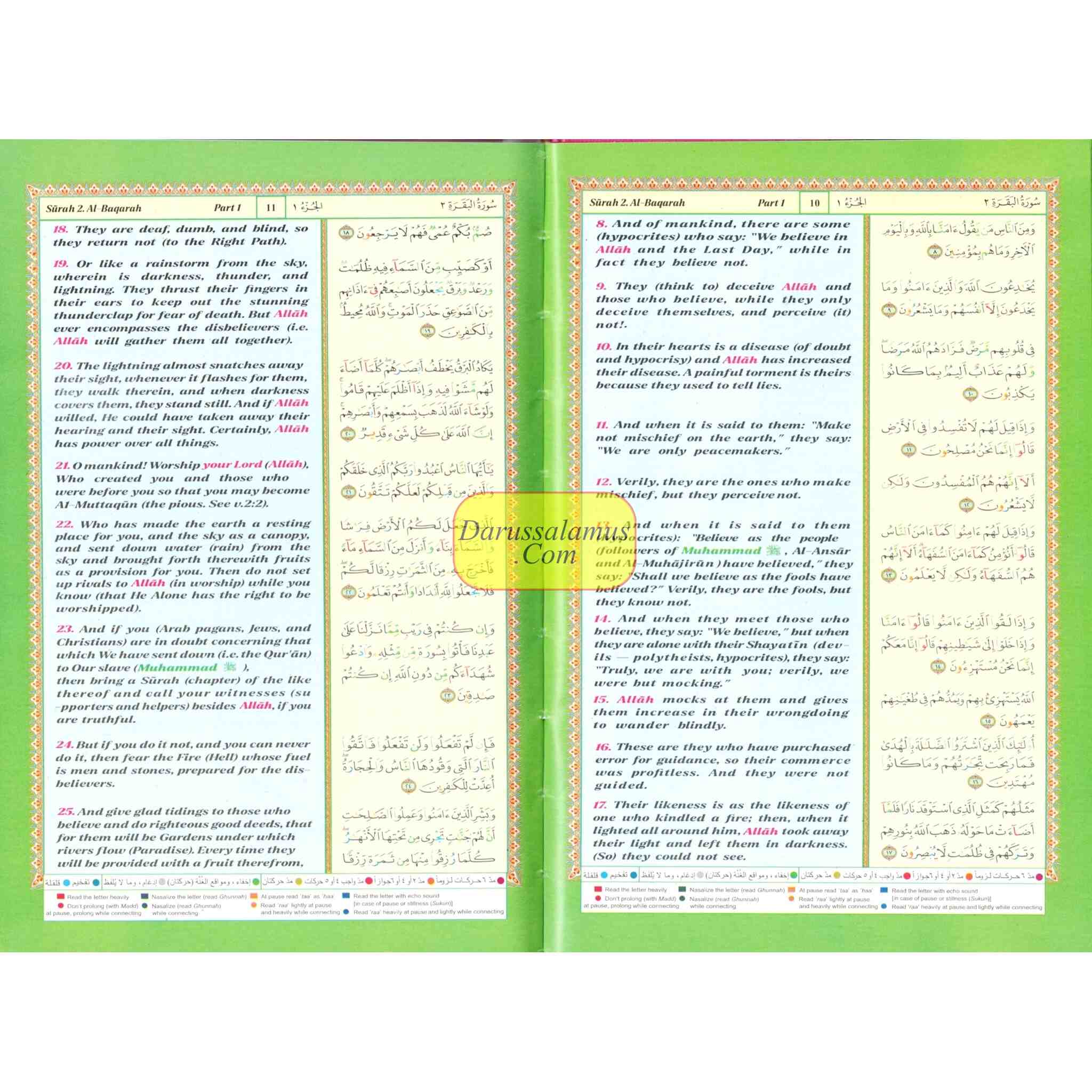 Translation of the Meanings of The Noble Quran in the English Language Tajweed Quran、mySite、topwebapps