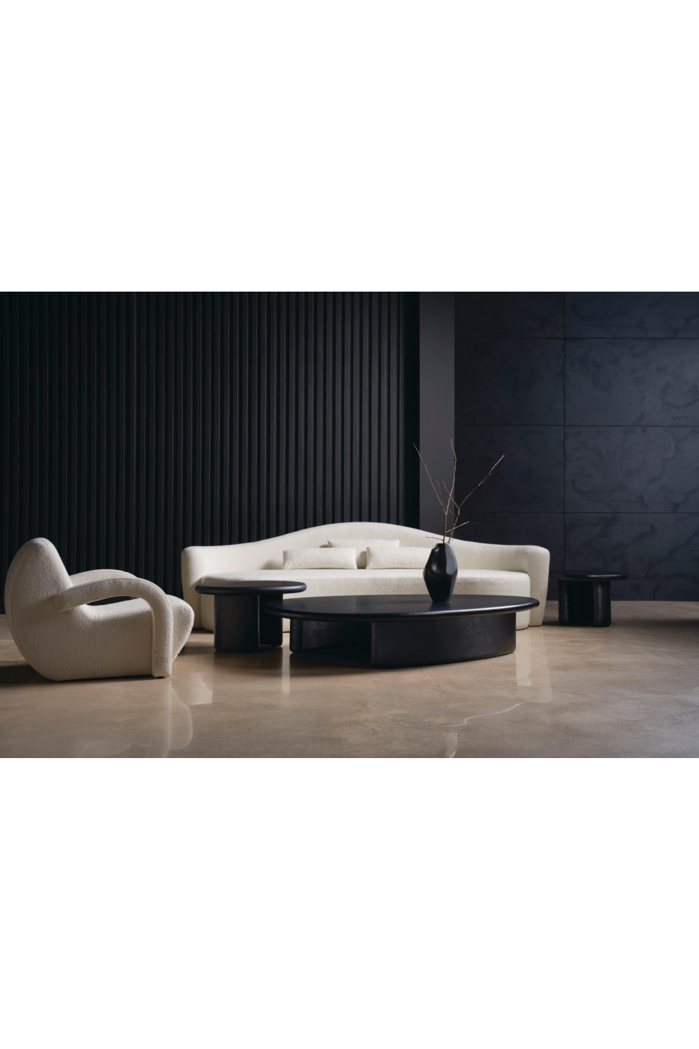 Black Ash Cocktail Table | Caracole Orion、mySite、neckold