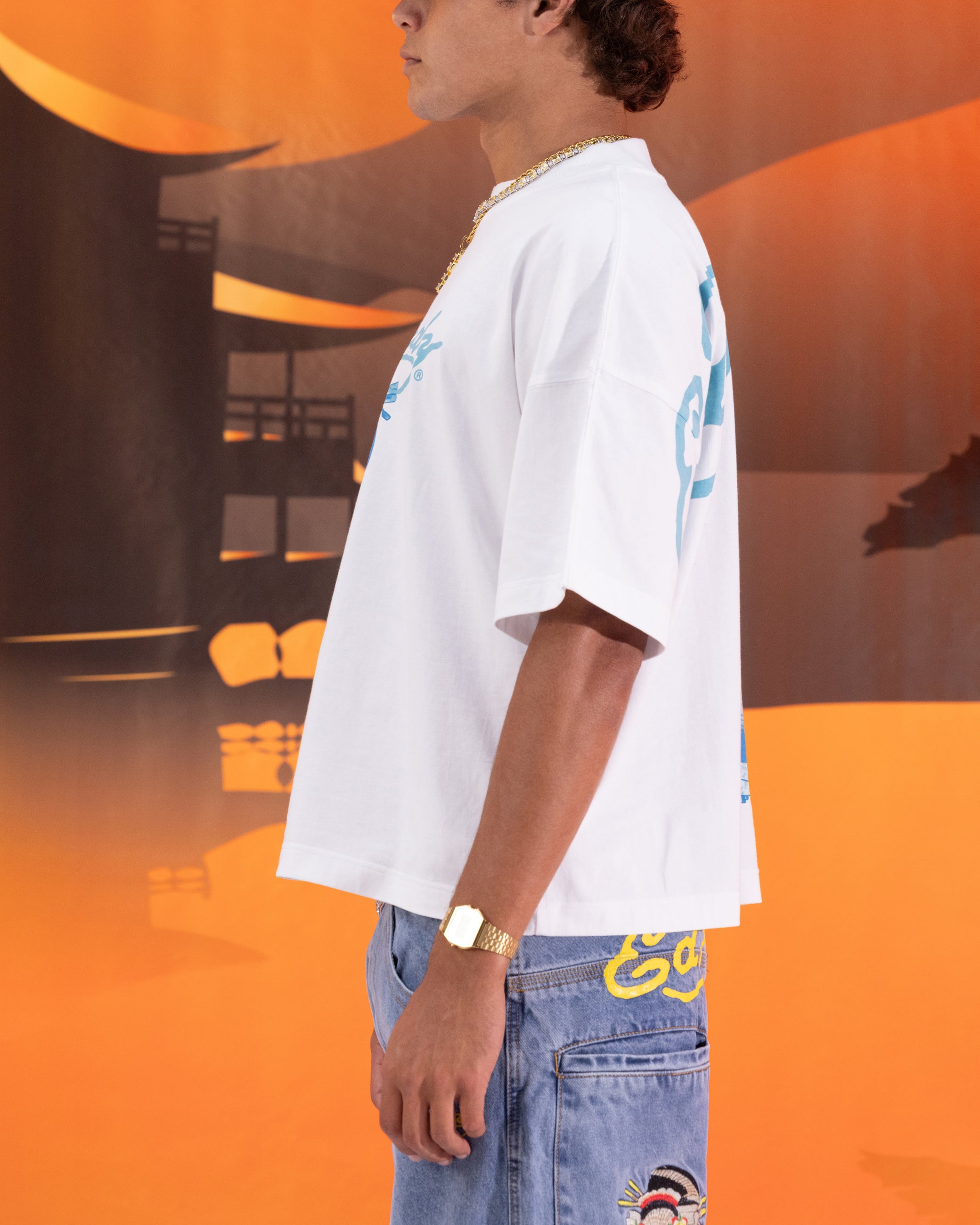 Ed Hardy Geisha T-Shirt Off White、mySite、zt4zffjzw