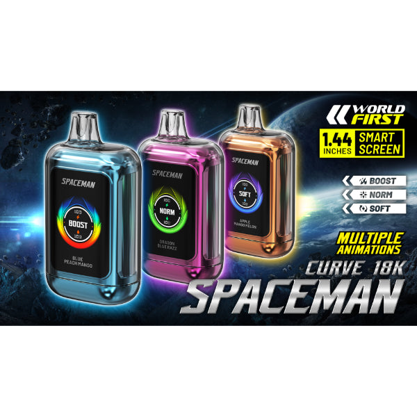 SMOK Space Man Curve 18,000 Puffs Disposable Vape 16.5mL、mySite、zt4zffjzw