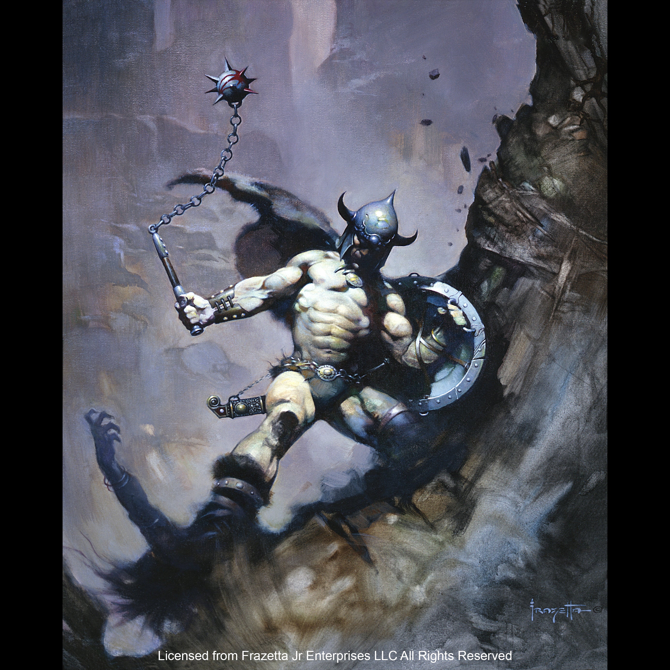 Savage Crucible Frazetta's Warrior、mySite、hgirdovlk