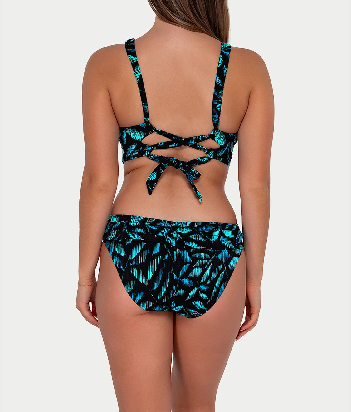  Printed Elsie Underwire Wrap Bikini Top、mySite、justintrudeaud