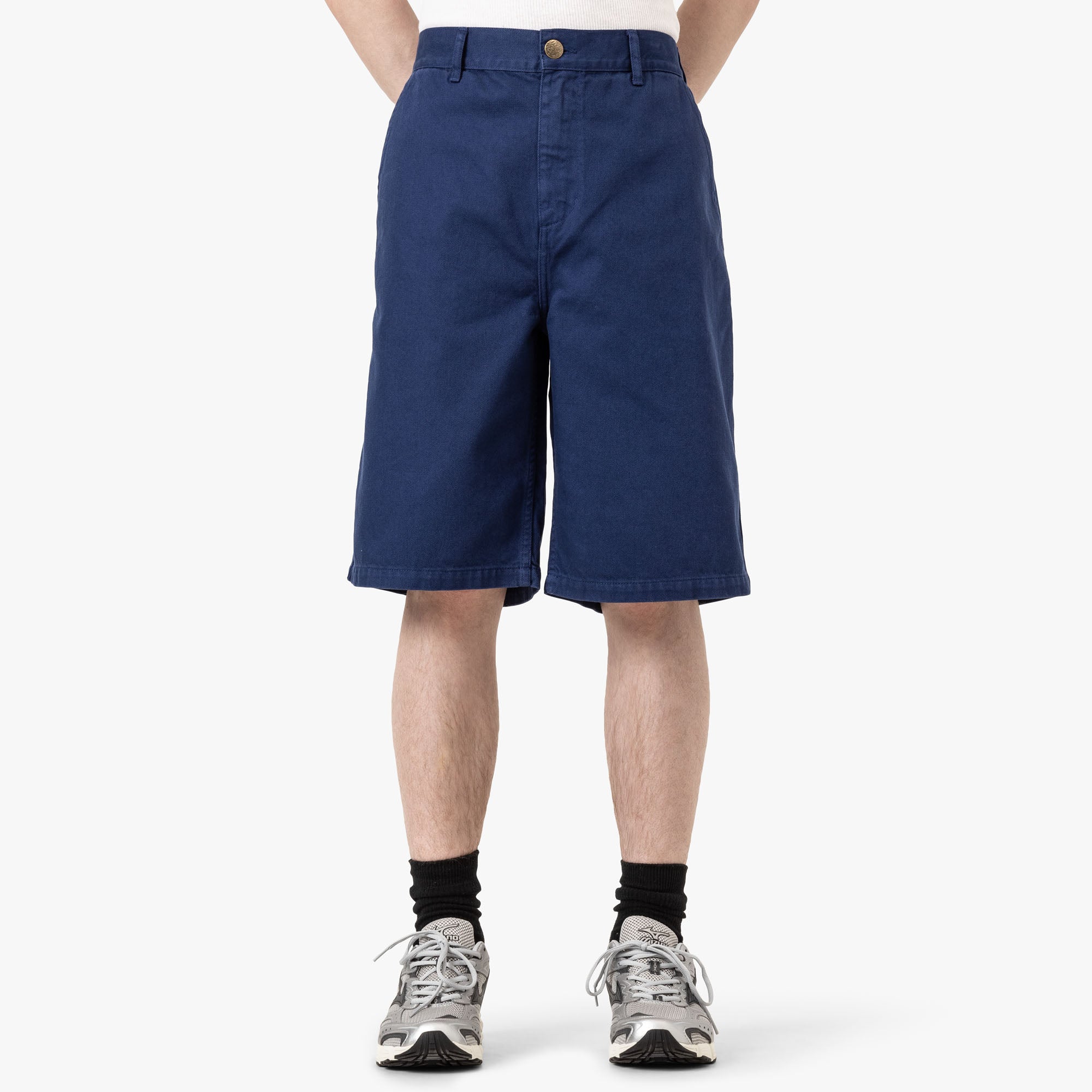  Palmes Twill Patch Shorts Blue、mySite、merchandisen