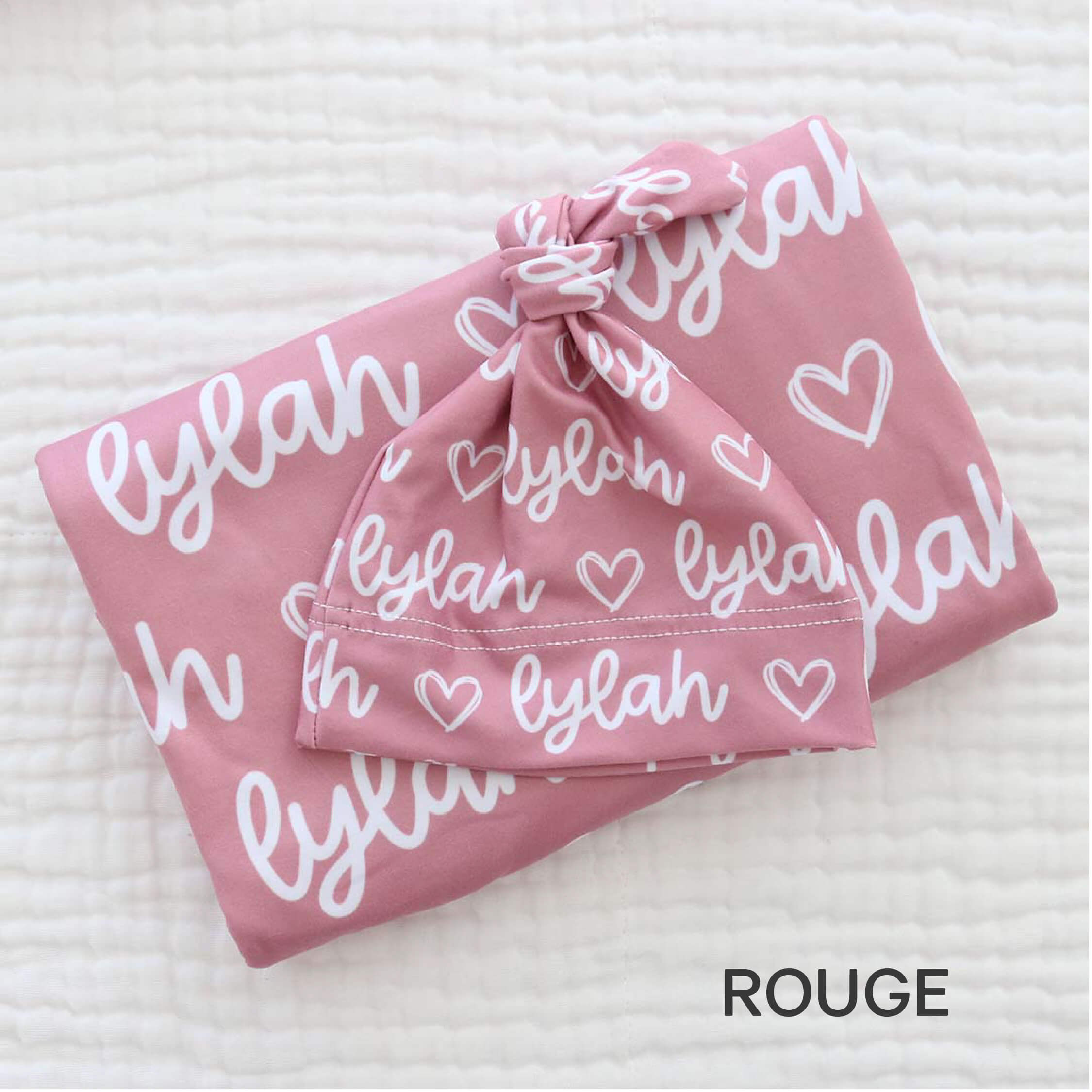  Custom Personalized Baby Name Swaddle Blanket | Graphic Pinks、mySite、layawaytickets
