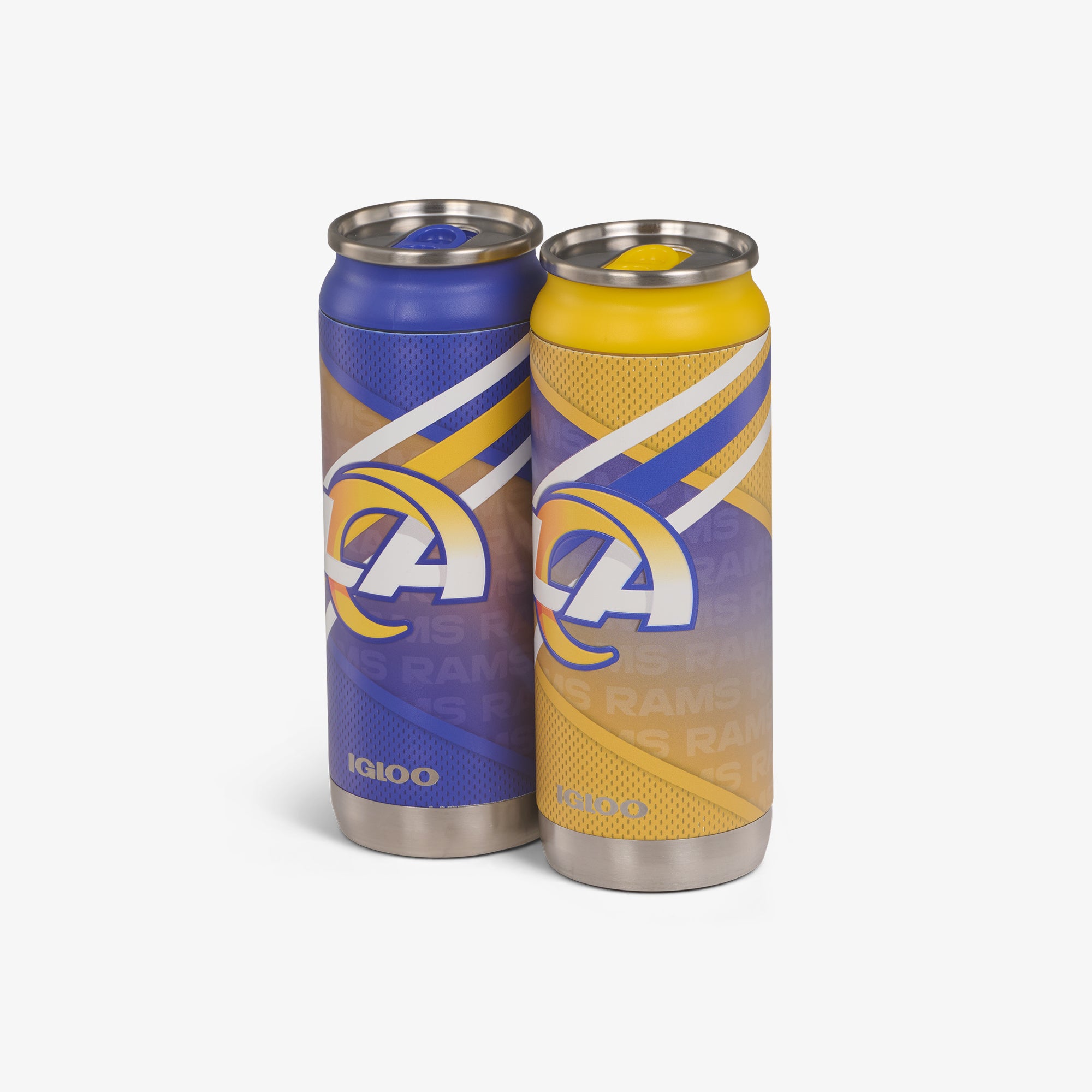 Los Angeles Rams Home & Away 16 Oz Can 2-Pack、mySite、noshort