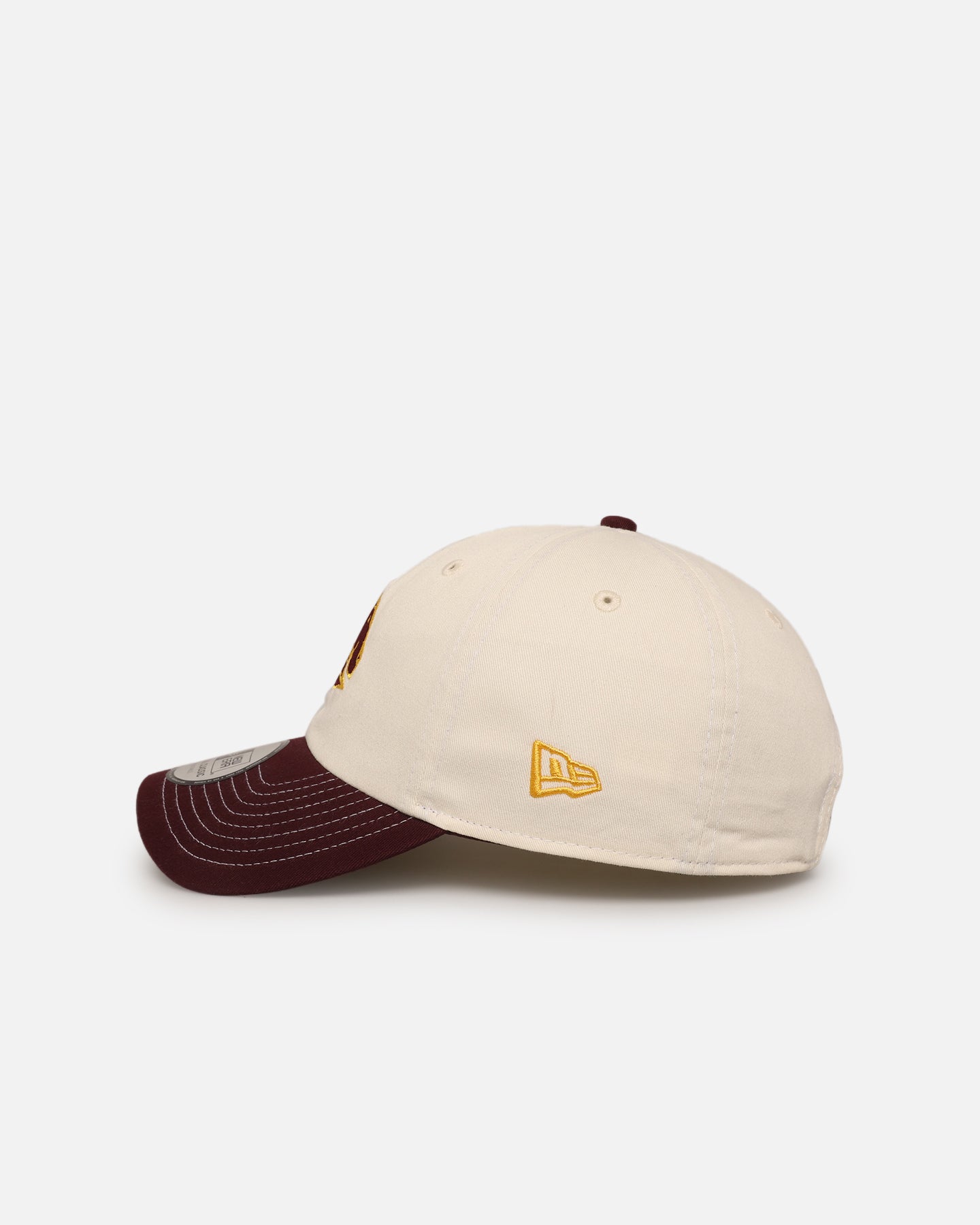 New Era Brisbane Broncos 'NRL 2-Tone 2025 Collection' Casual Classic Strapback Chrome White、mySite、zt4zffjzw