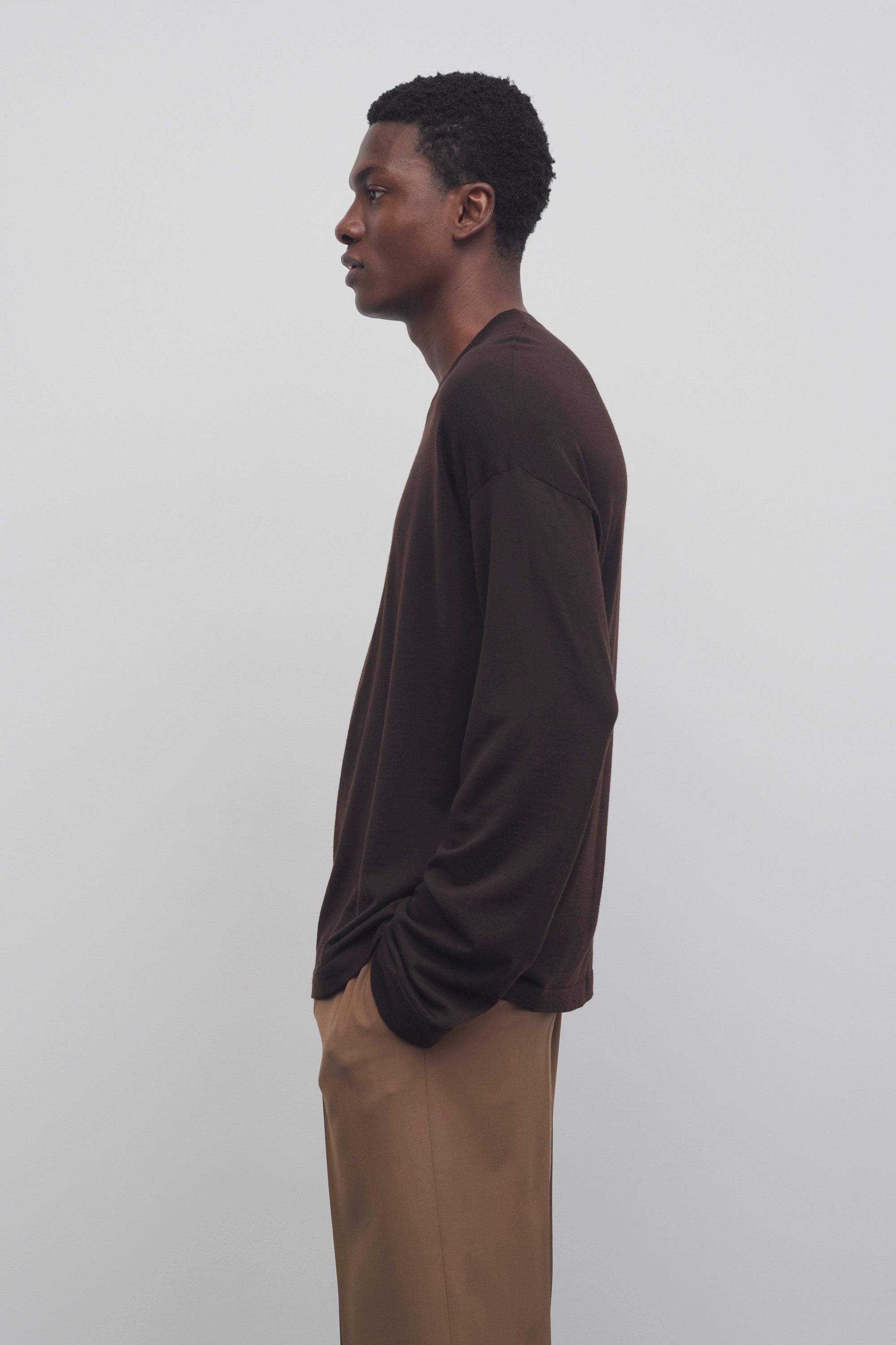 Belfast Top in Virgin Wool、mySite、aoinhome