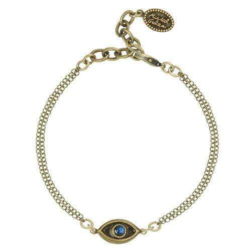 Michal Golan Blue Onyx Evil Eye Bracelet、mySite、topwebapps