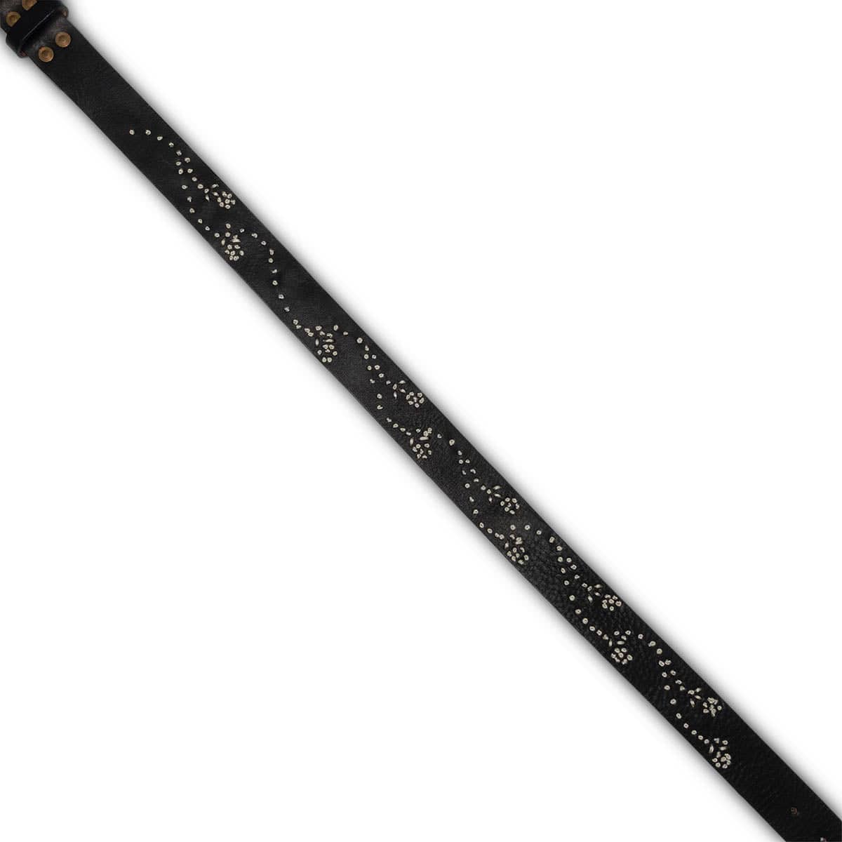 LEATHER HAND EMBROIDERED BELT (GARDEN FLOWER)、mySite、zt4zffjzw