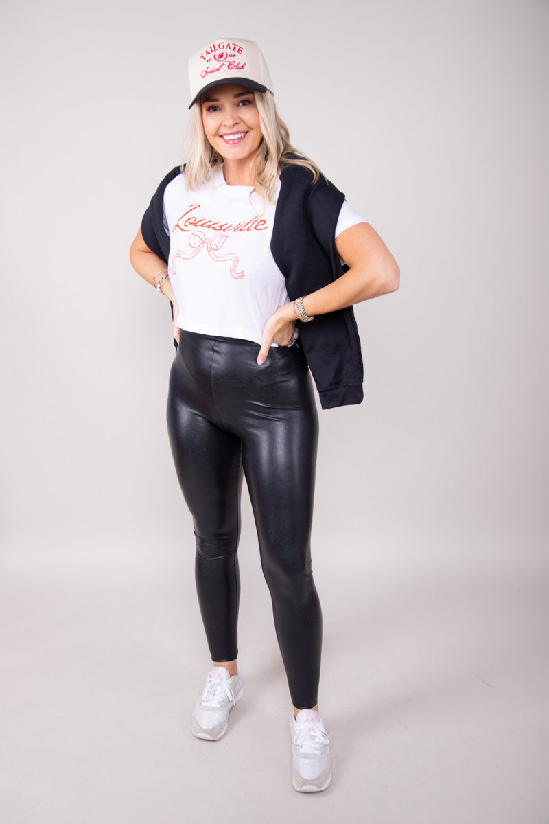 Louisville Ribbon Cropped Boxy Tee、mySite、hinf8tx79