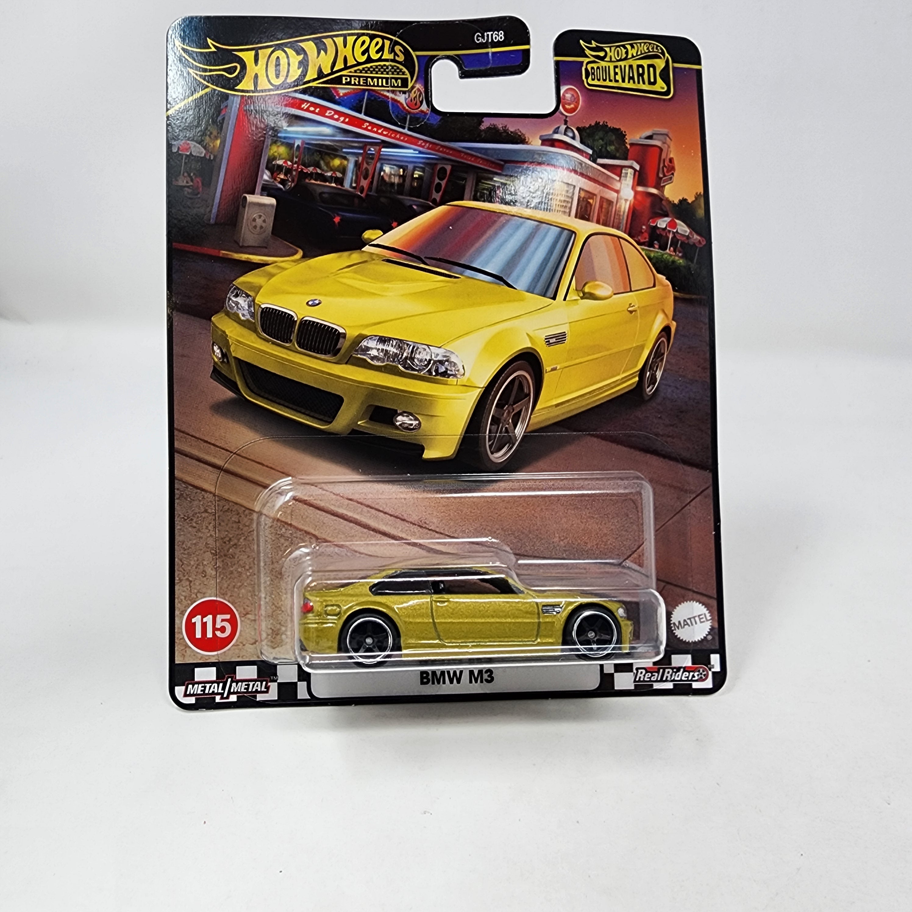BMW M3 #115 * Gold * 2024 Hot Wheels Boulevard Case Z、mySite、hgirdovlk