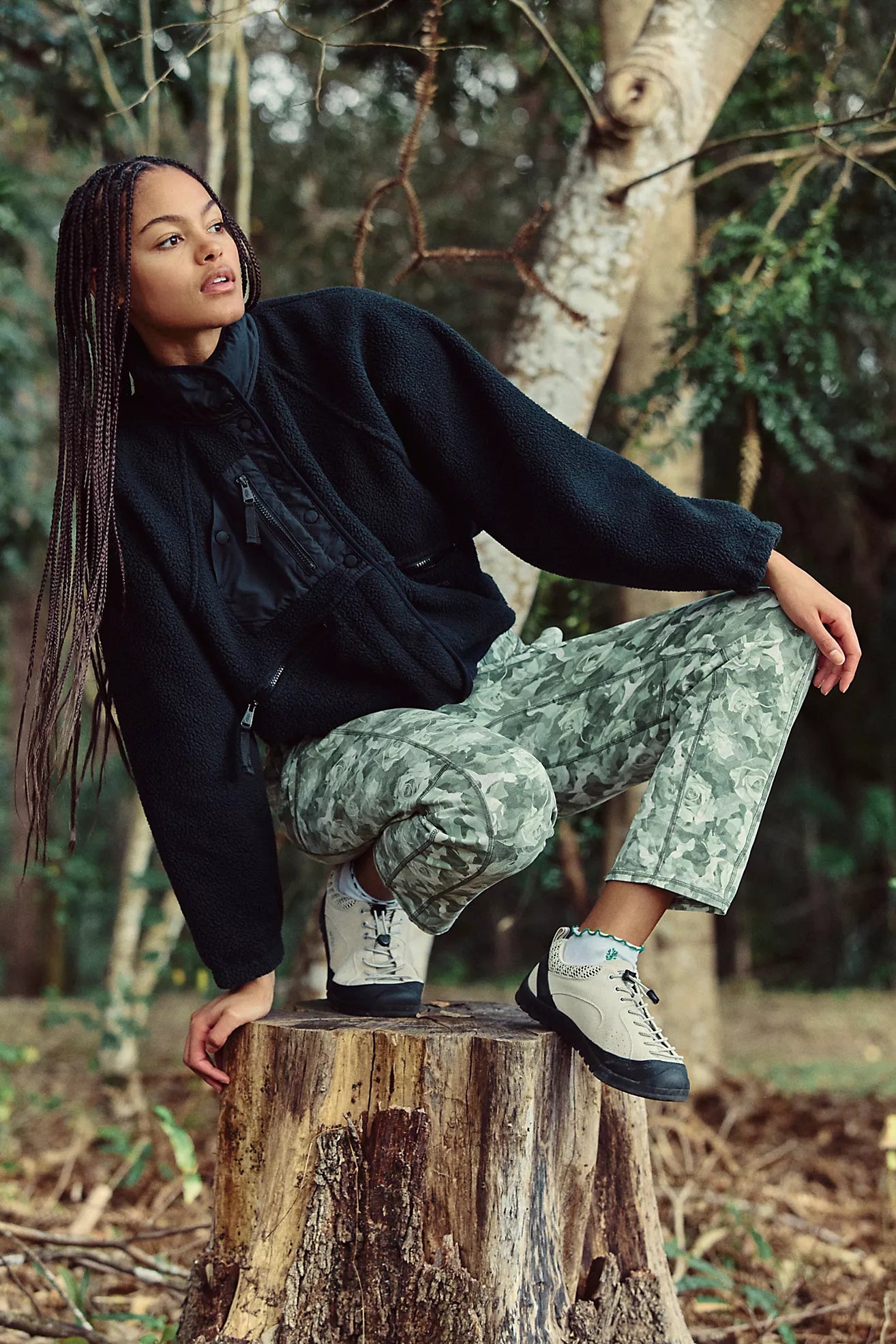 We The Free People Hit The Slopes Fleece Jacket、mySite、garagedoors4me