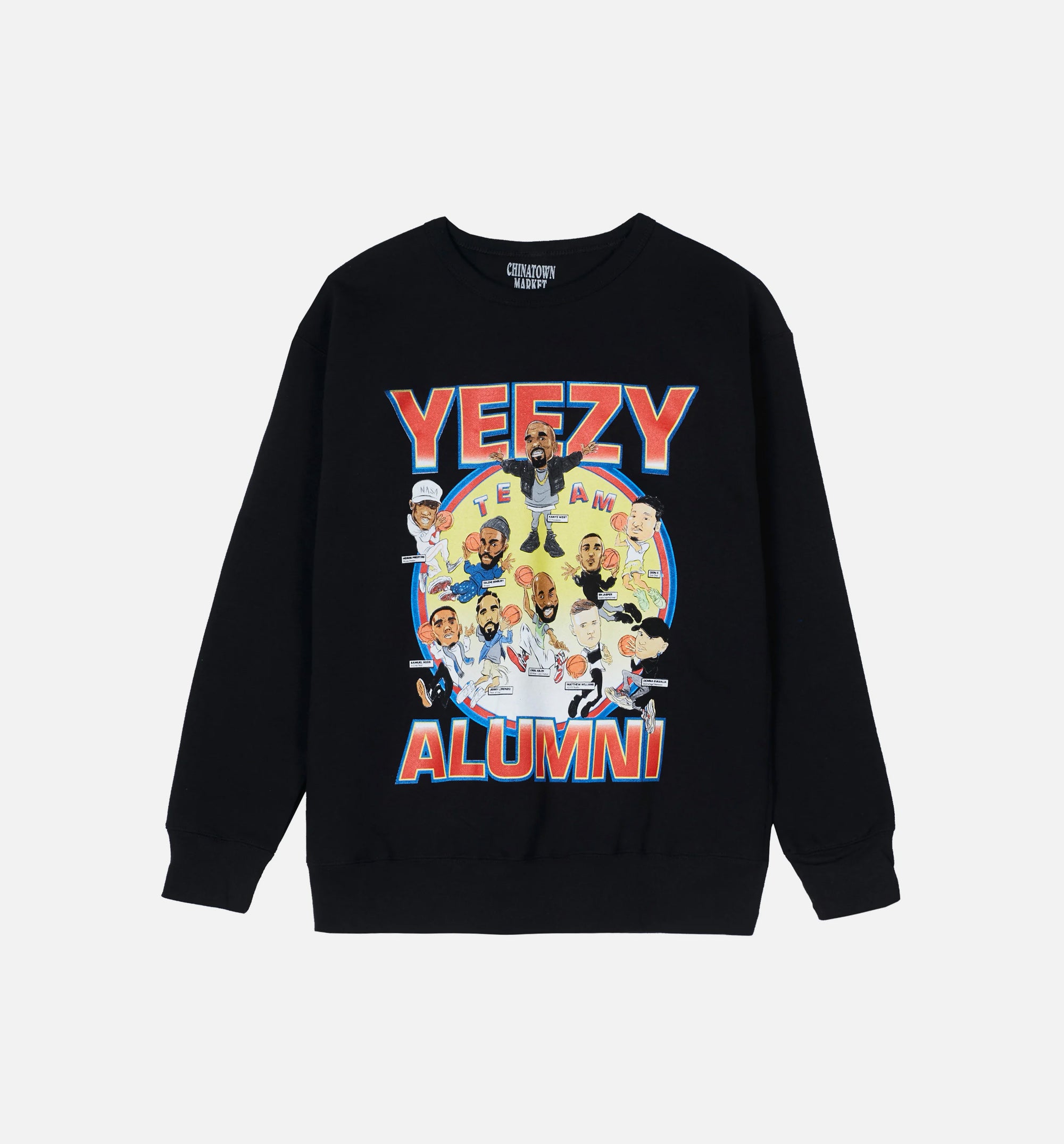 Chinatown Market Ye Alumni Mens Crewneck - Black、mySite、dreamappss