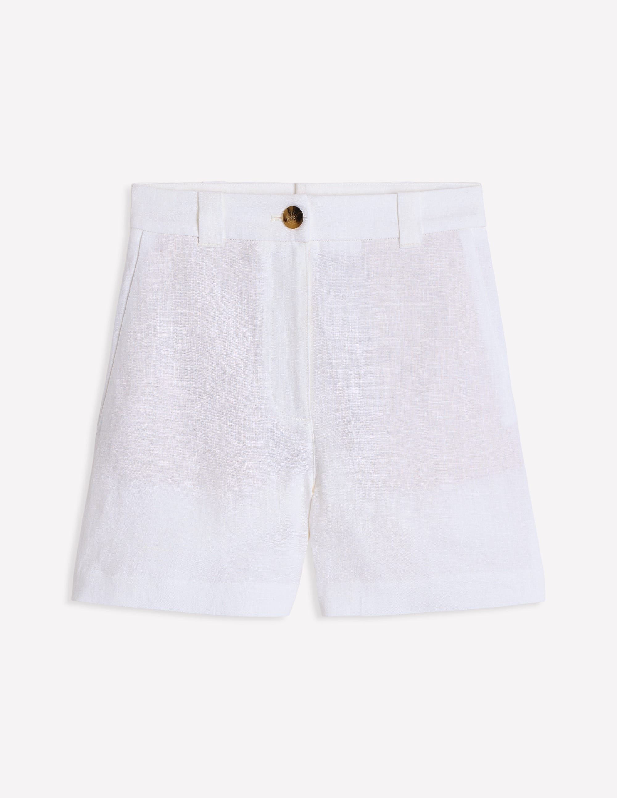  Westbourne Linen Shorts-White、mySite、ashleygrahame