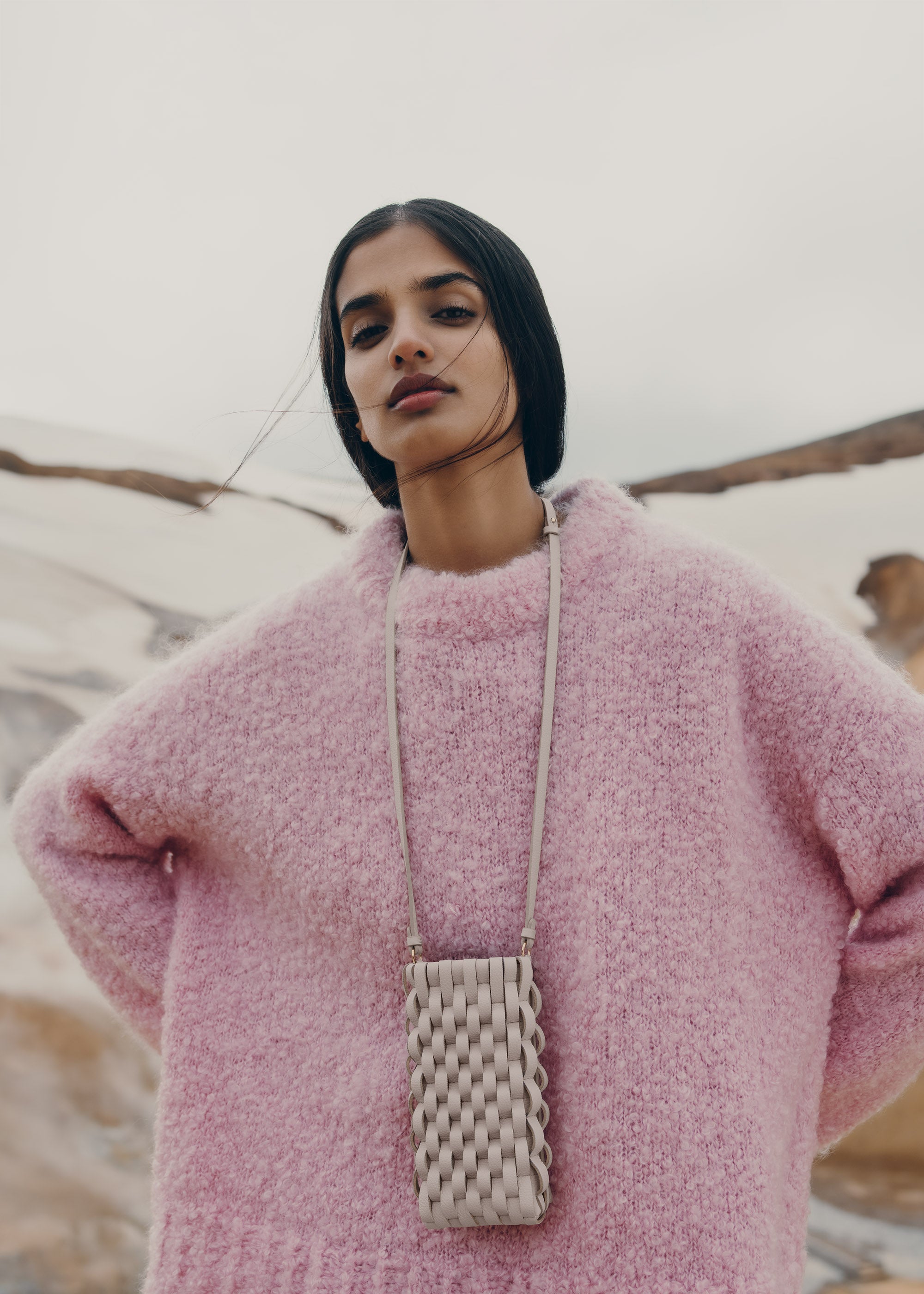 Etui t茅l茅phone Onda - Ecru、mySite、camillekostekn