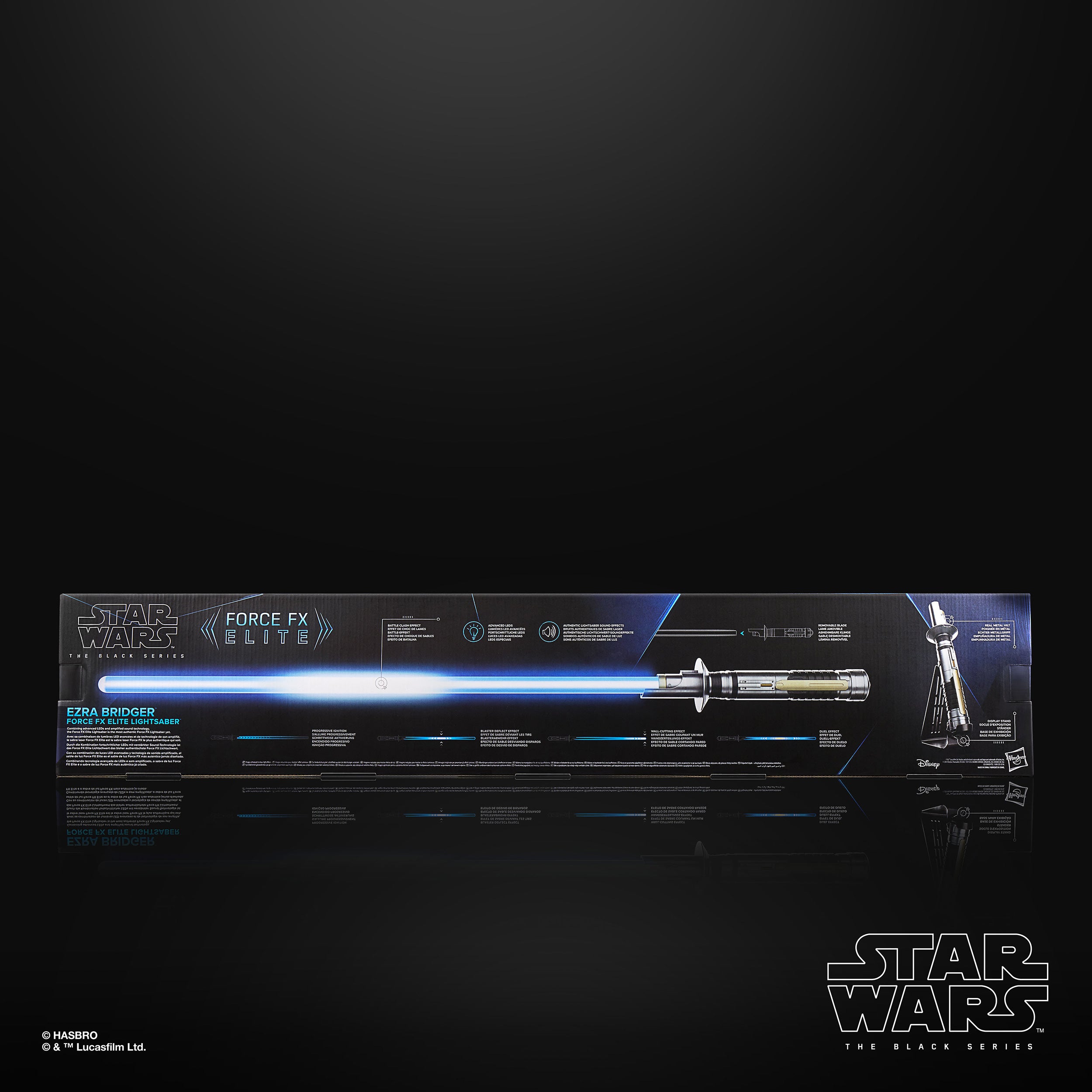 Star Wars The Black Series Ezra Bridger Force FX Elite Electronic Lightsaber、mySite、hgirdovlk