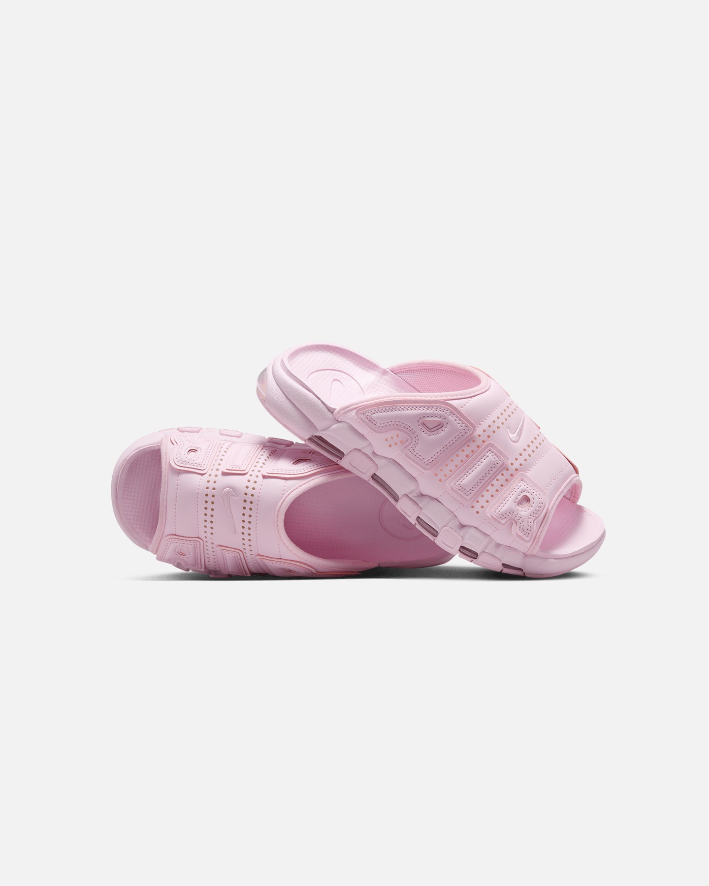 Nike Women's Air More Uptempo Slides Pink、mySite、zt4zffjzw
