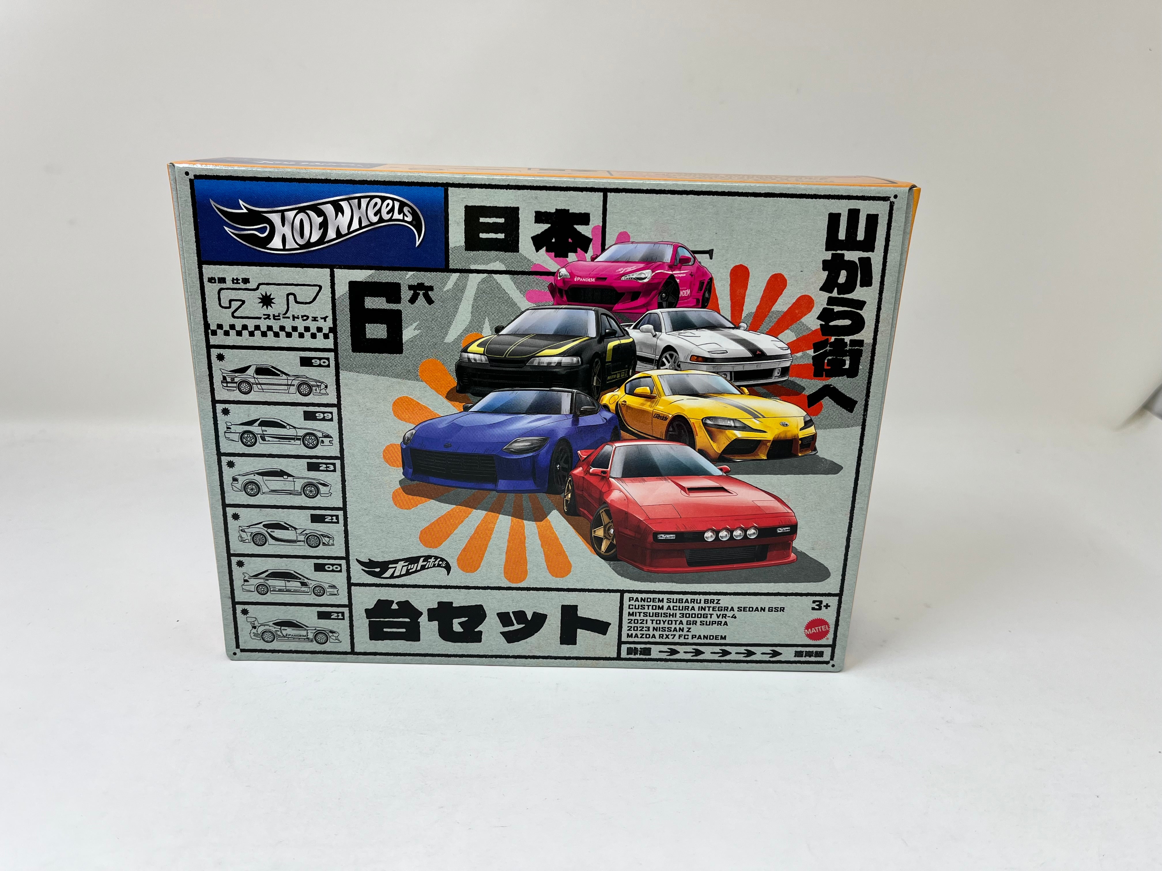 2024 Japanese 6 Pack JDM Cars * 2024 Hot Wheels Japanese JDM、mySite、hgirdovlk