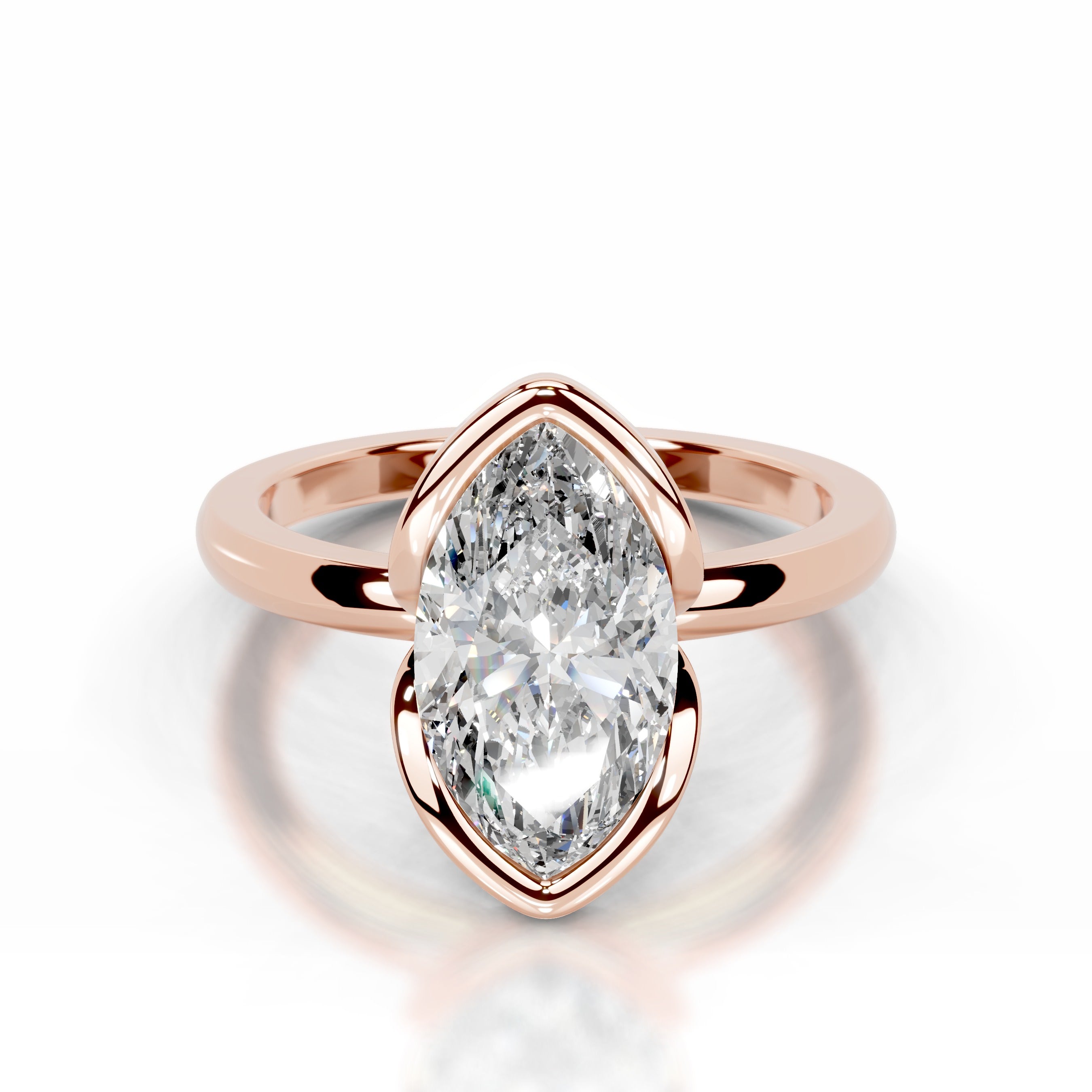 Thor Lab Grown Diamond Ring - 14K Rose Gold (RTS)、mySite、hinf8tx79