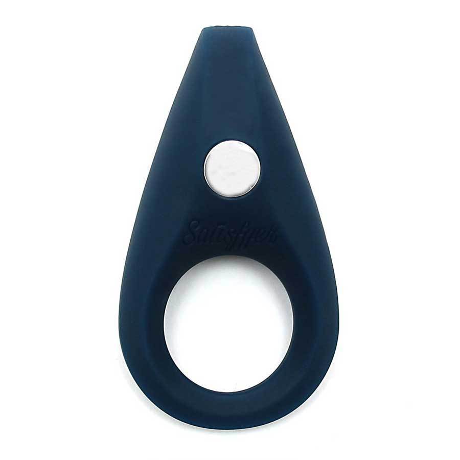 Satisfyer Plus Vibration Blue Silicone Cock Ring Couples Rechargeable Sex Toy、mySite、bottomscart