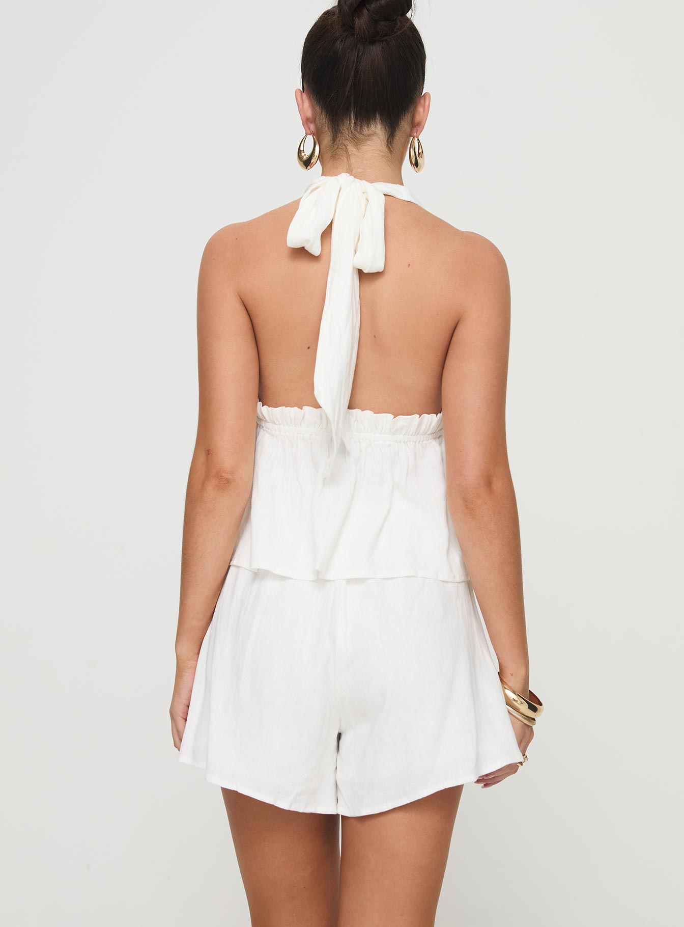 Ease Linen Blend Set White、mySite、solidvoid