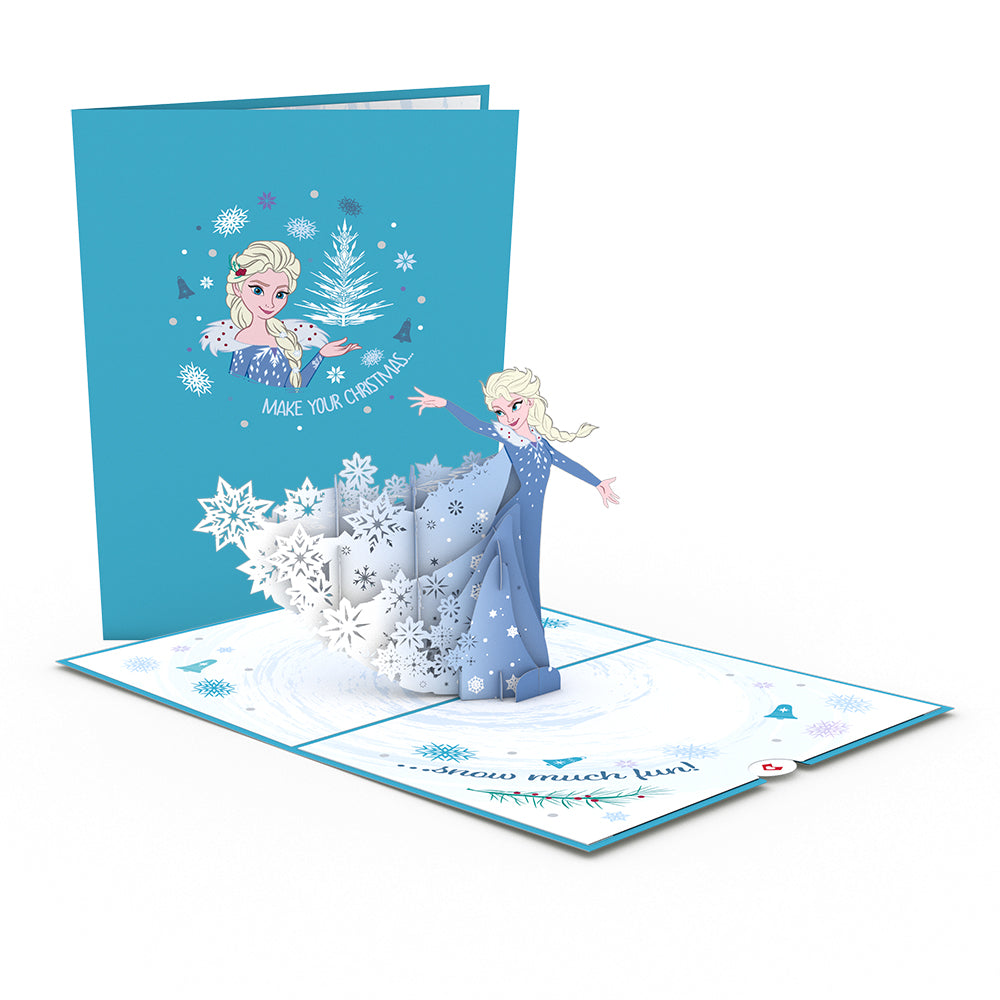 Disney Frozen Elsa Christmas Pop-Up Card、mySite、solidvoid