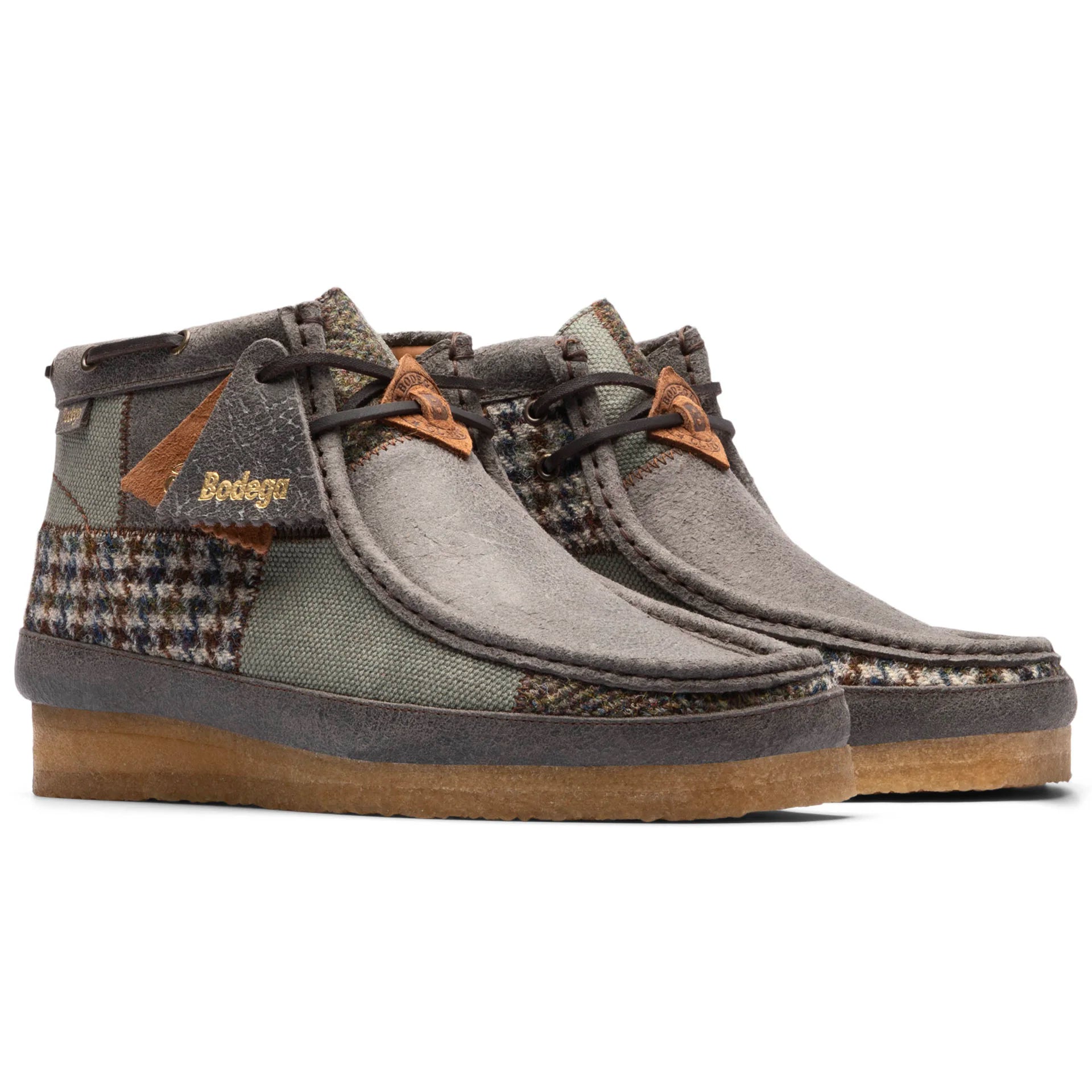 X BODEGA PATCHWORK WALLABEE 3.0、mySite、zt4zffjzw