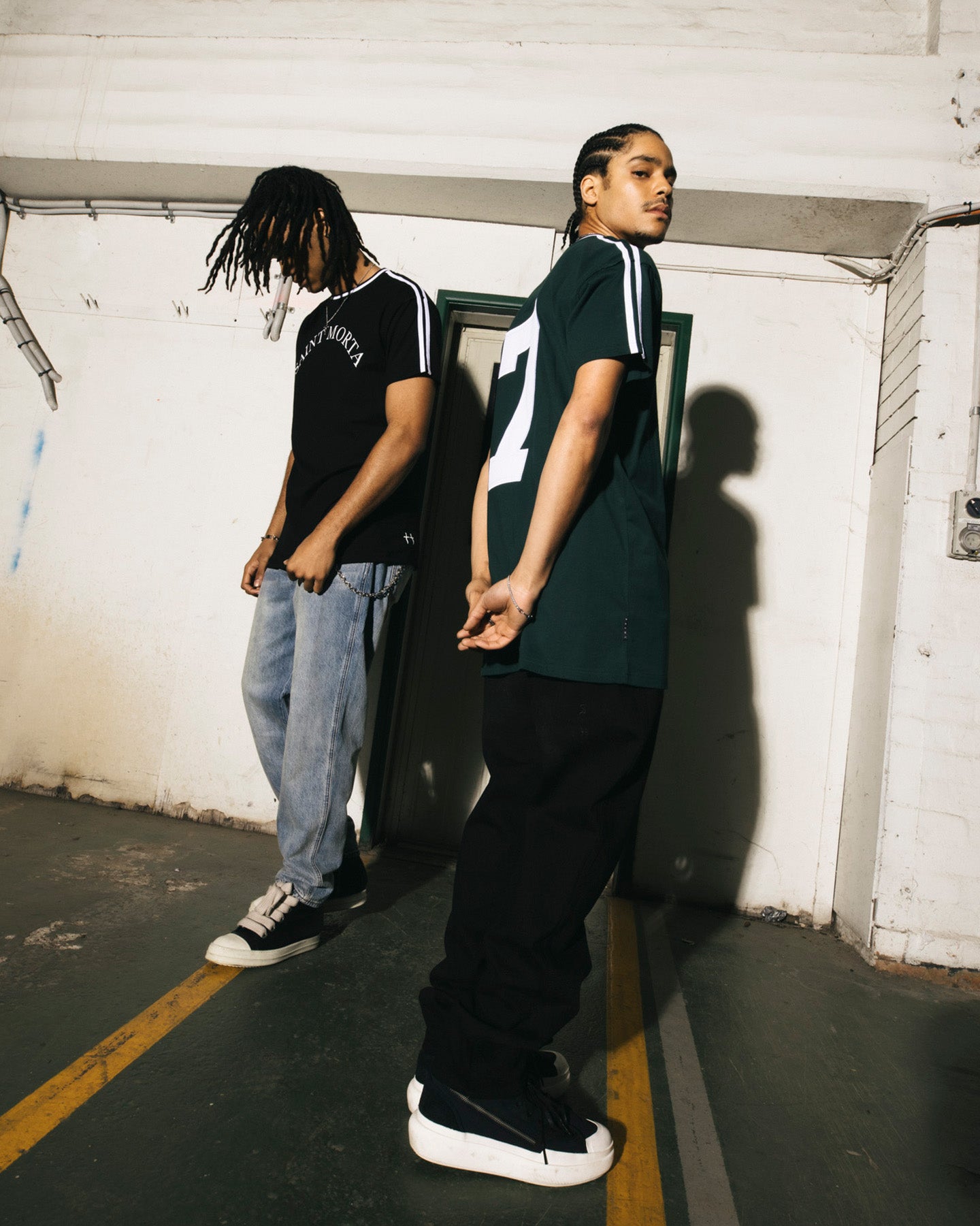 Saint Morta College Lafayette T-Shirt Black/White、mySite、zt4zffjzw