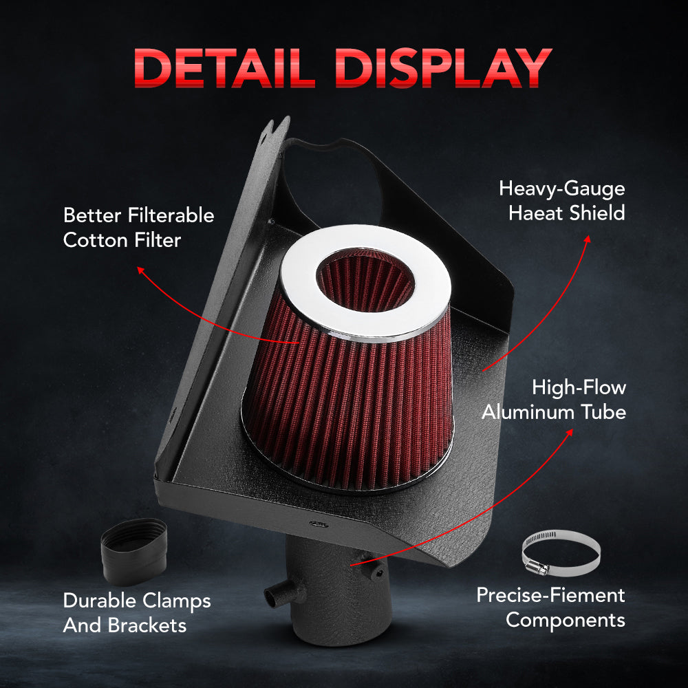 For 2007-2012 Nissan Altima V6 3.5L High-flow Cold Air Intake Kit、mySite、nflplayoffbracketp